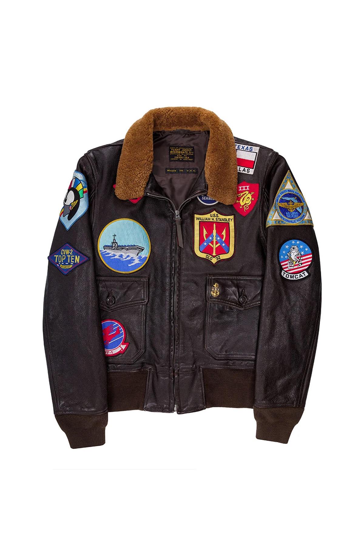 Real G-1 jacket from the movie TOP GUN - Image n°3