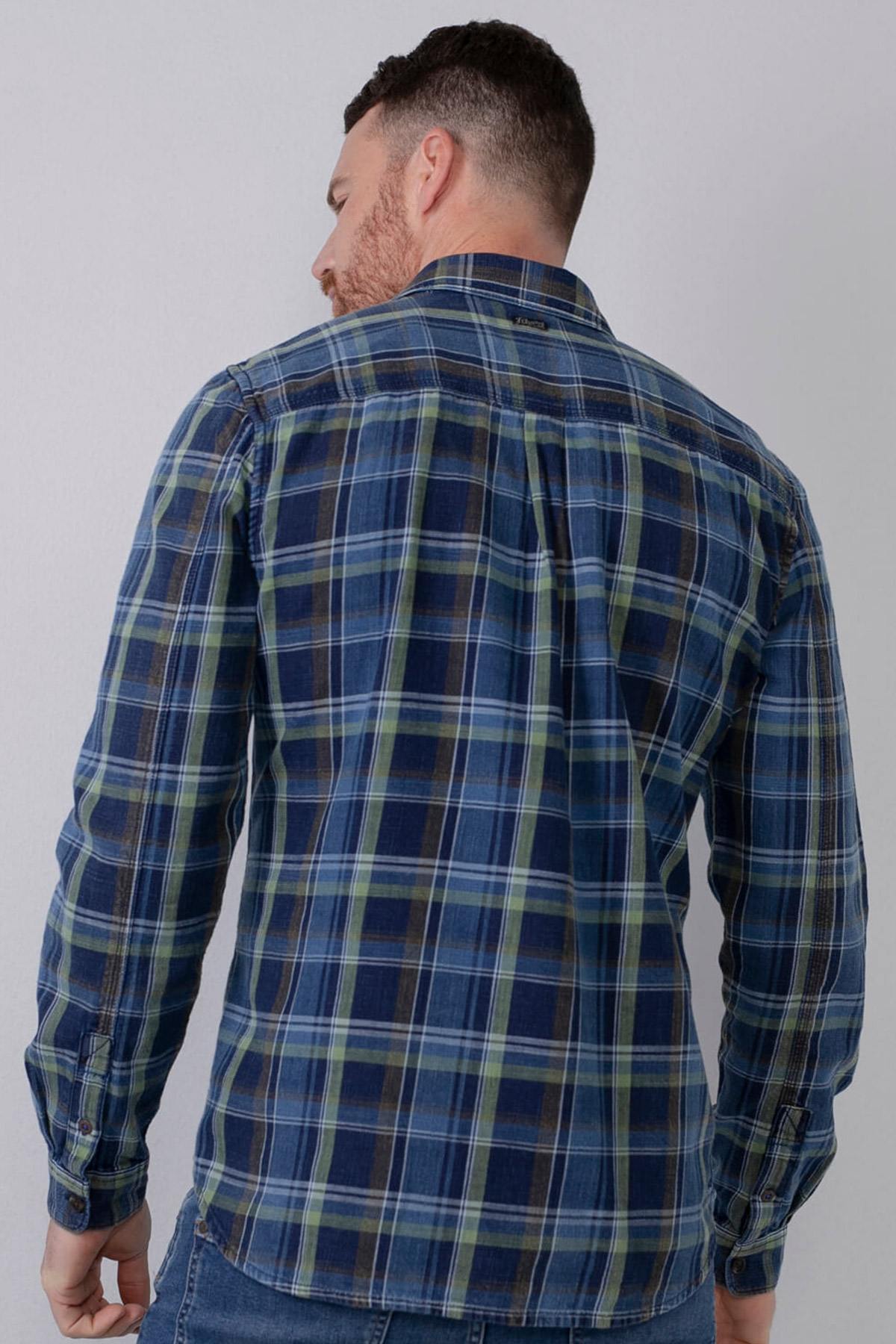 Lumberjack-style checked shirt - Image n°2