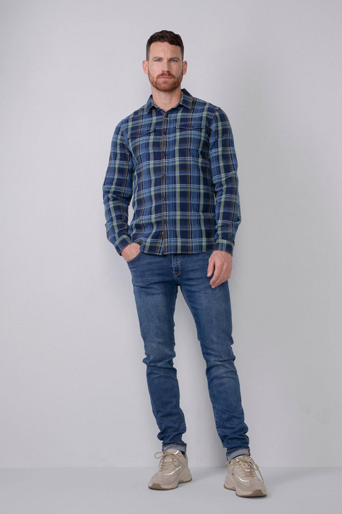 Lumberjack-style checked shirt - Image n°3