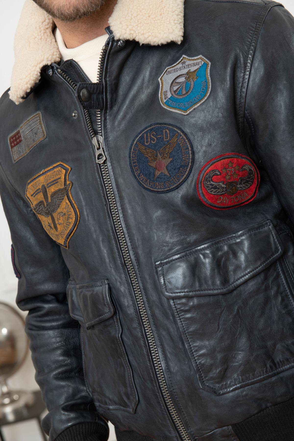 Navy bomber jacket - Image n°9