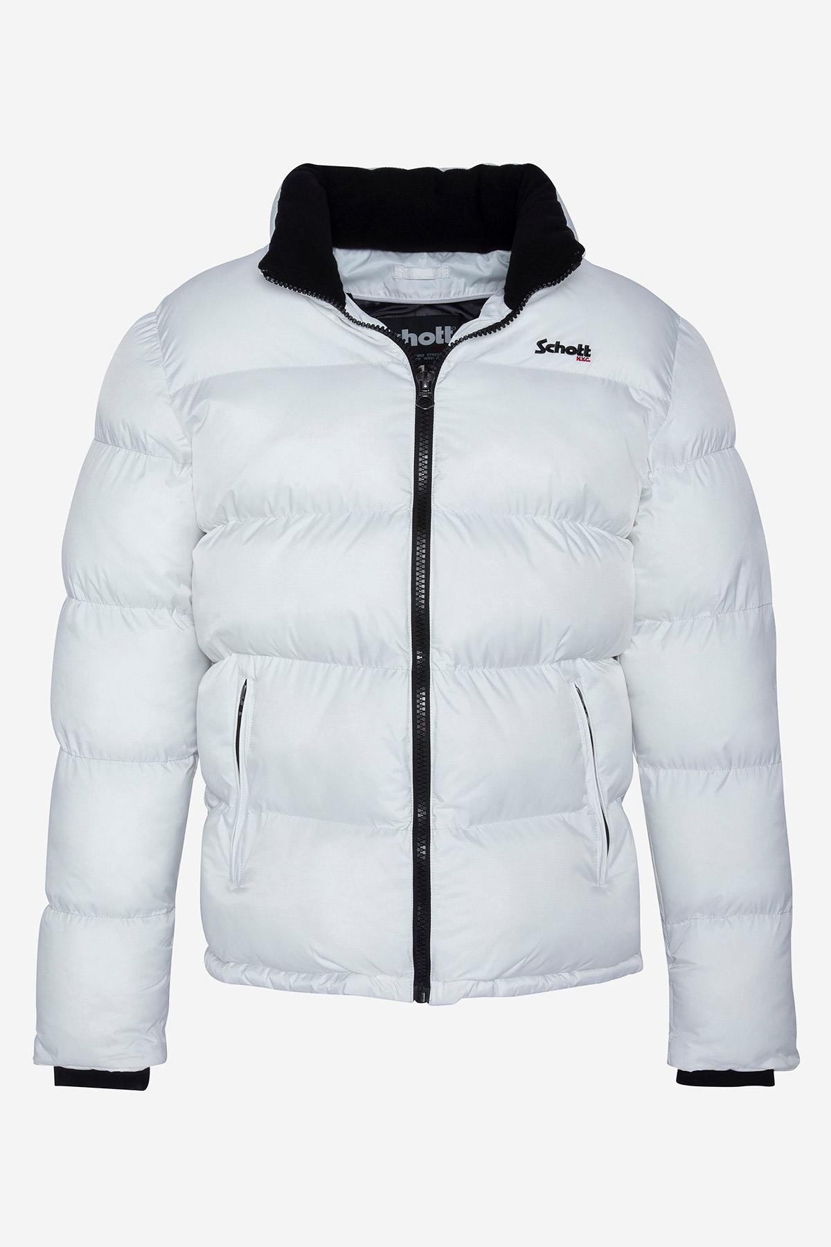 White quilted down jacket - Image n°1