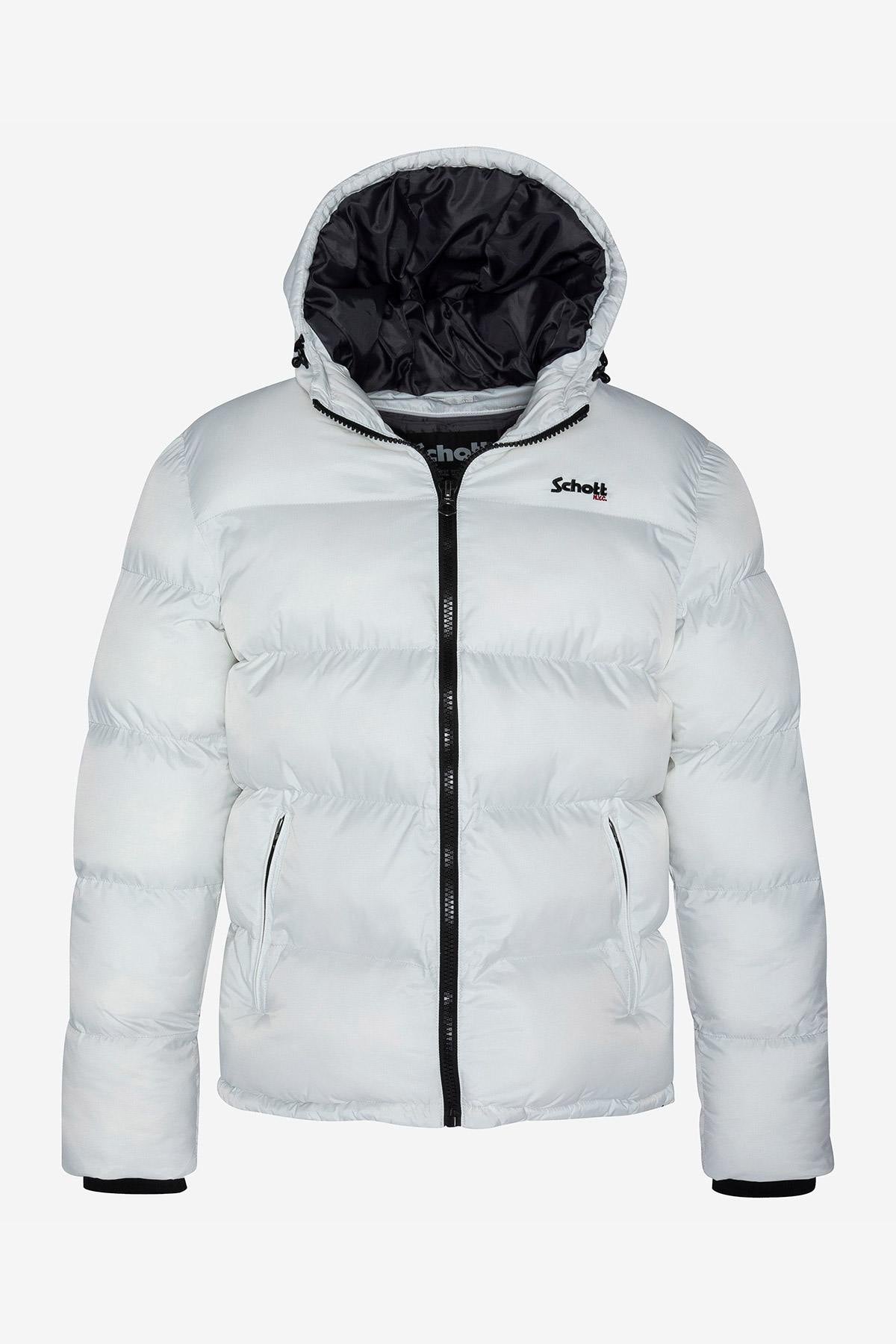 White quilted down jacket - Image n°3