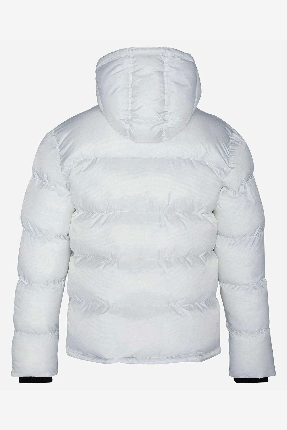 White quilted down jacket - Image n°4