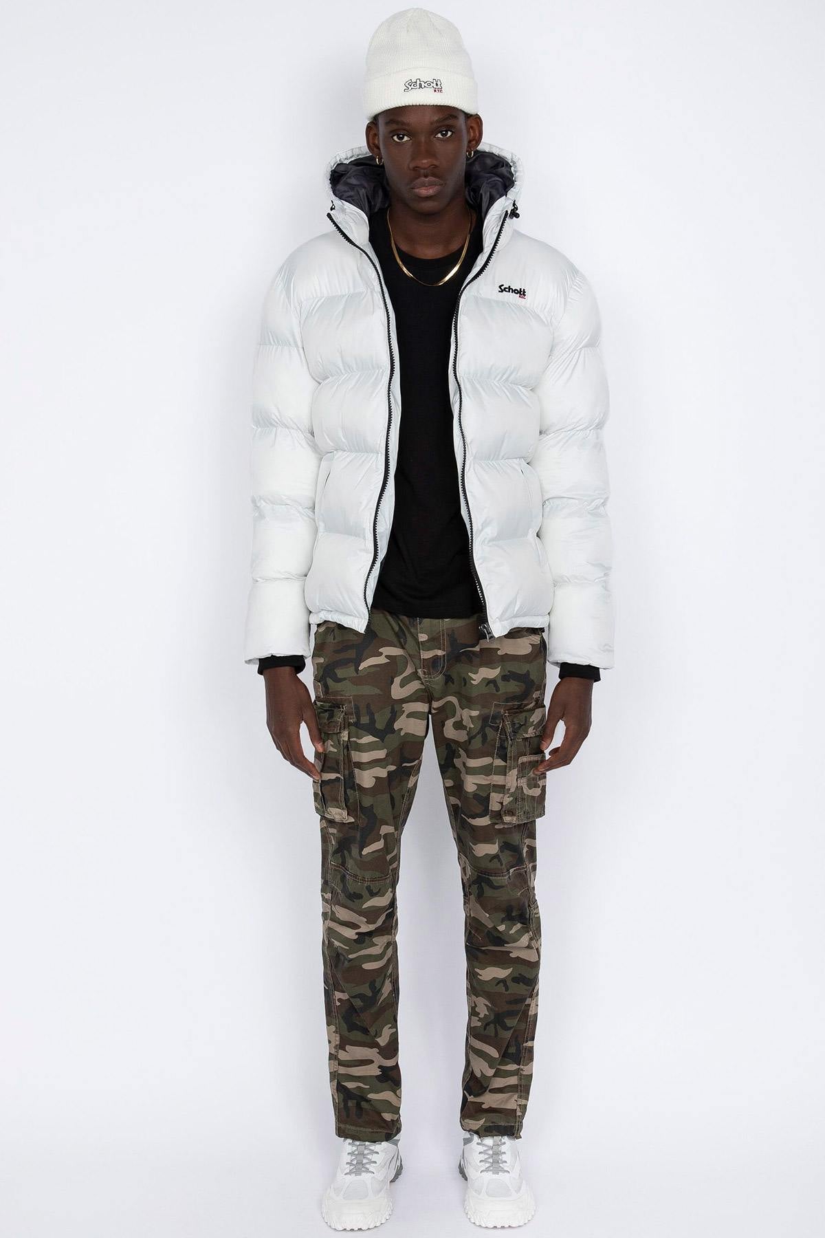 White quilted down jacket - Image n°5