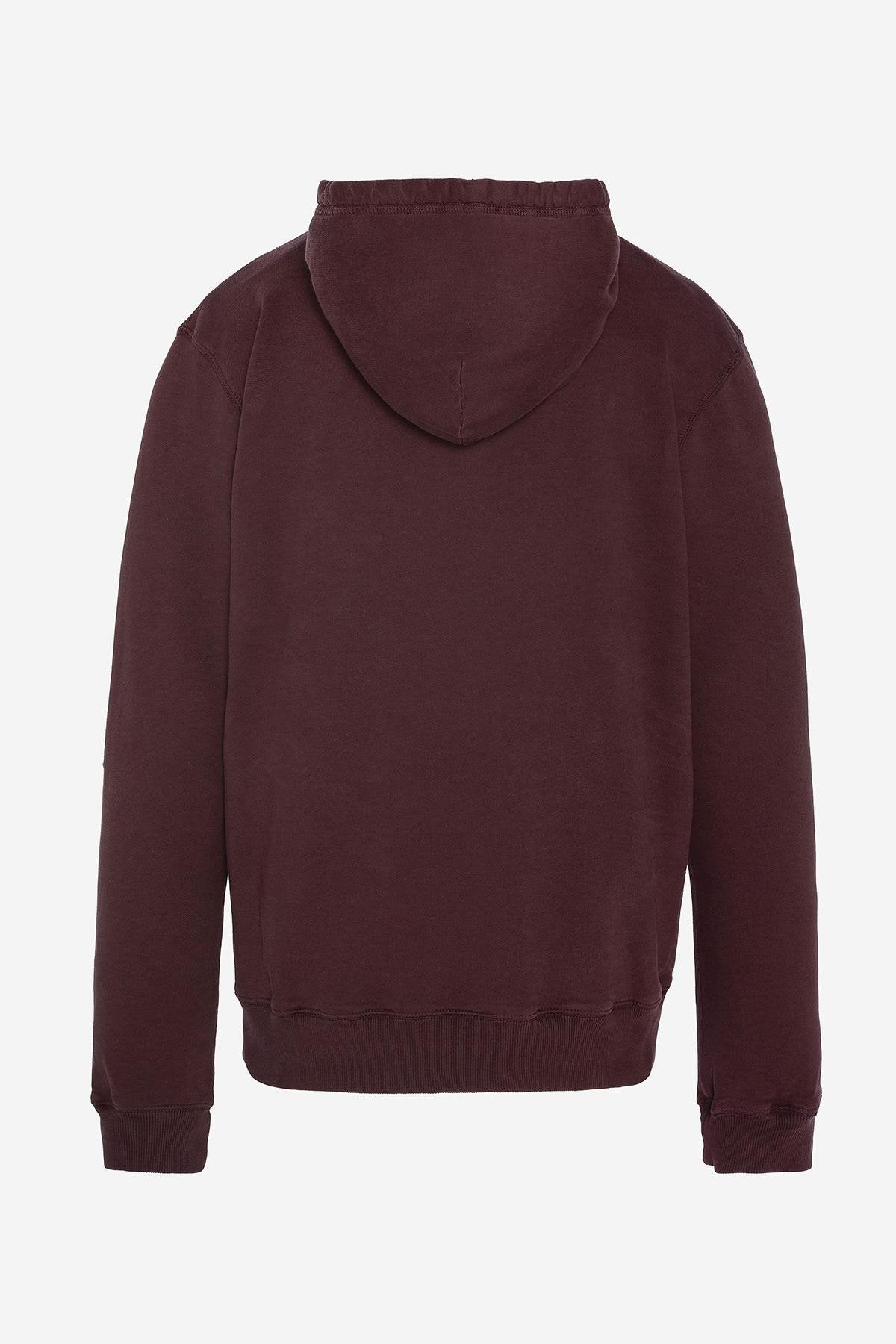 Burgundy vintage sweatshirt - Image n°3