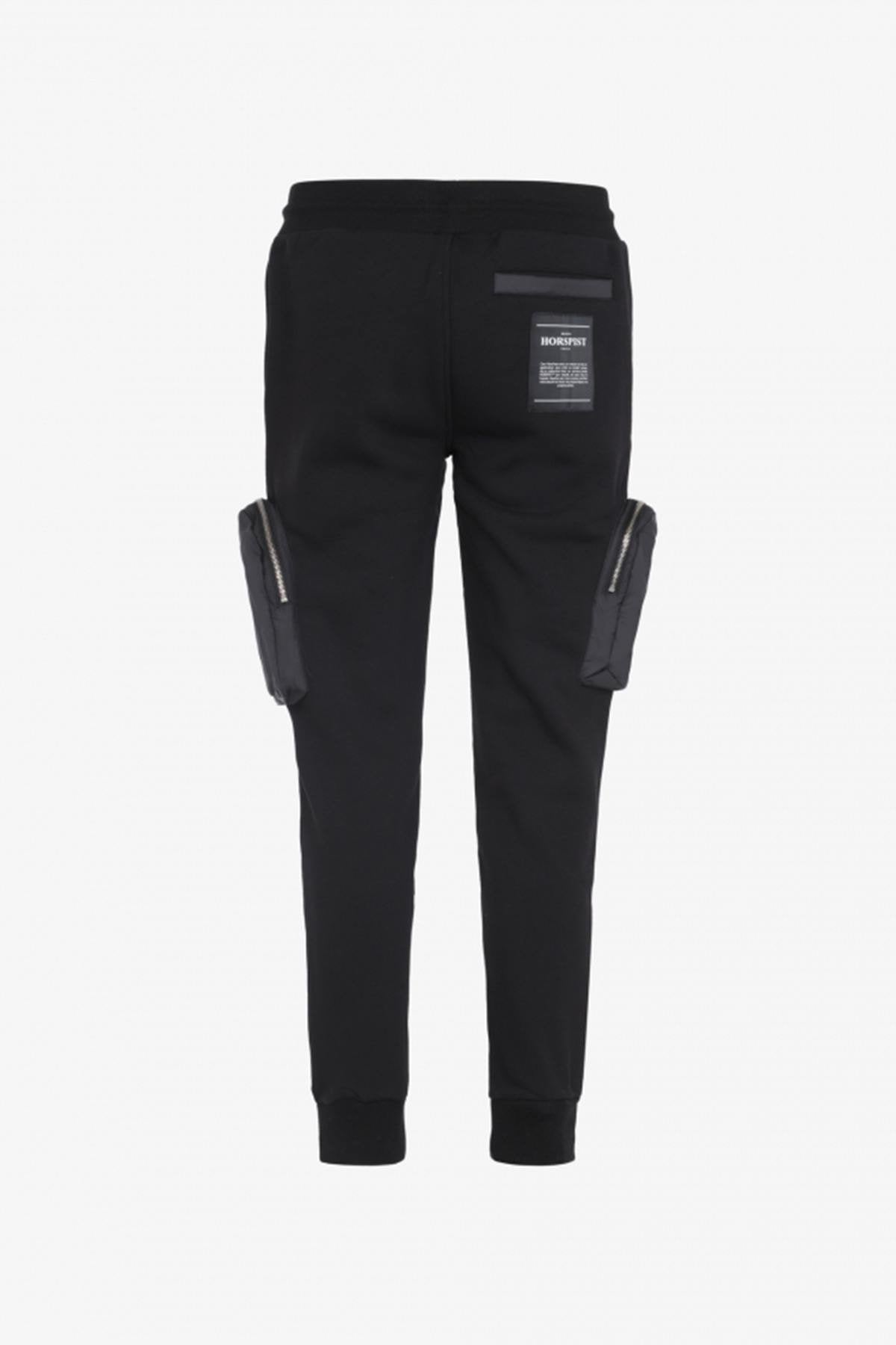 Black cotton sweatpants - Image n°2