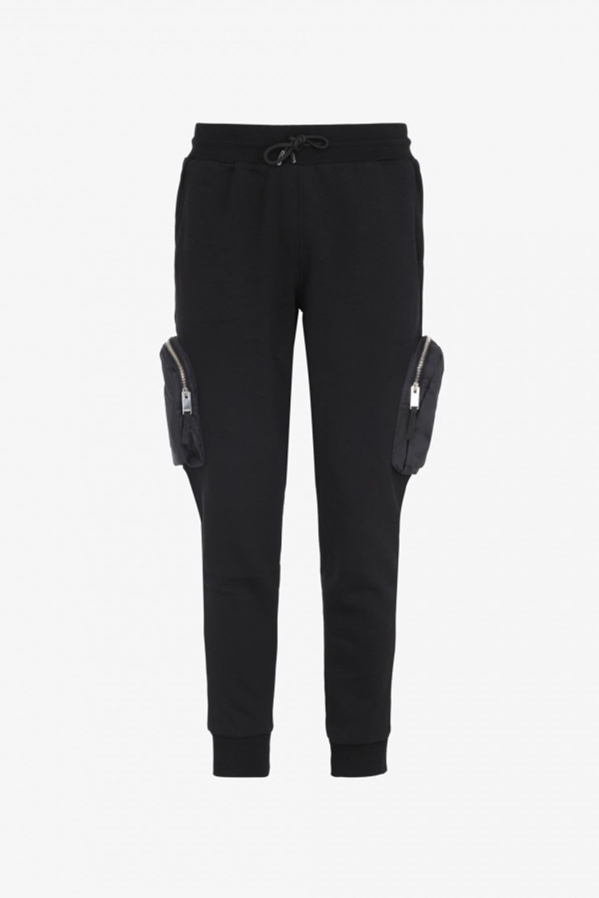 Black cotton sweatpants - Image n°3