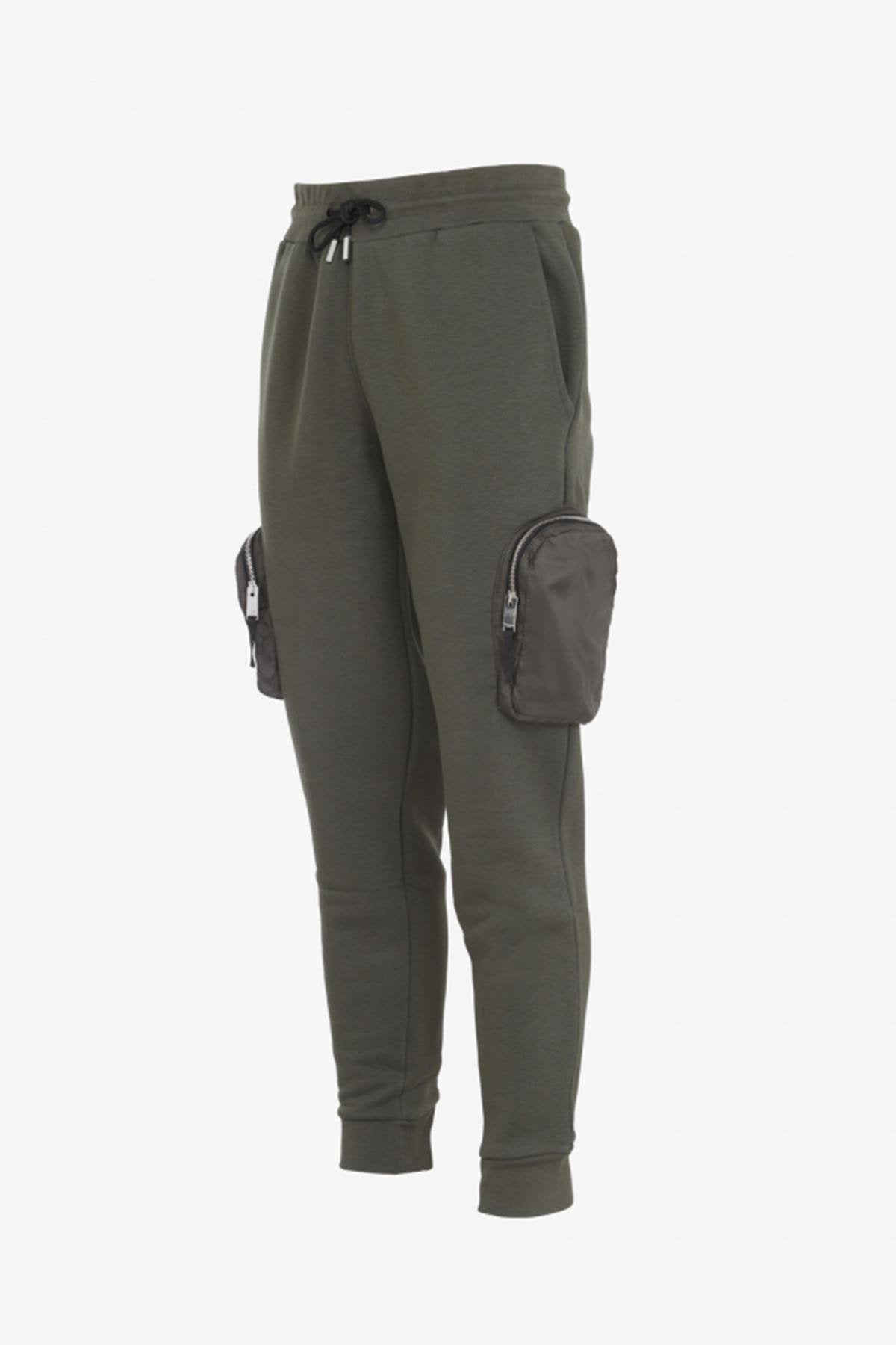 Khaki jogging pants - Image n°1