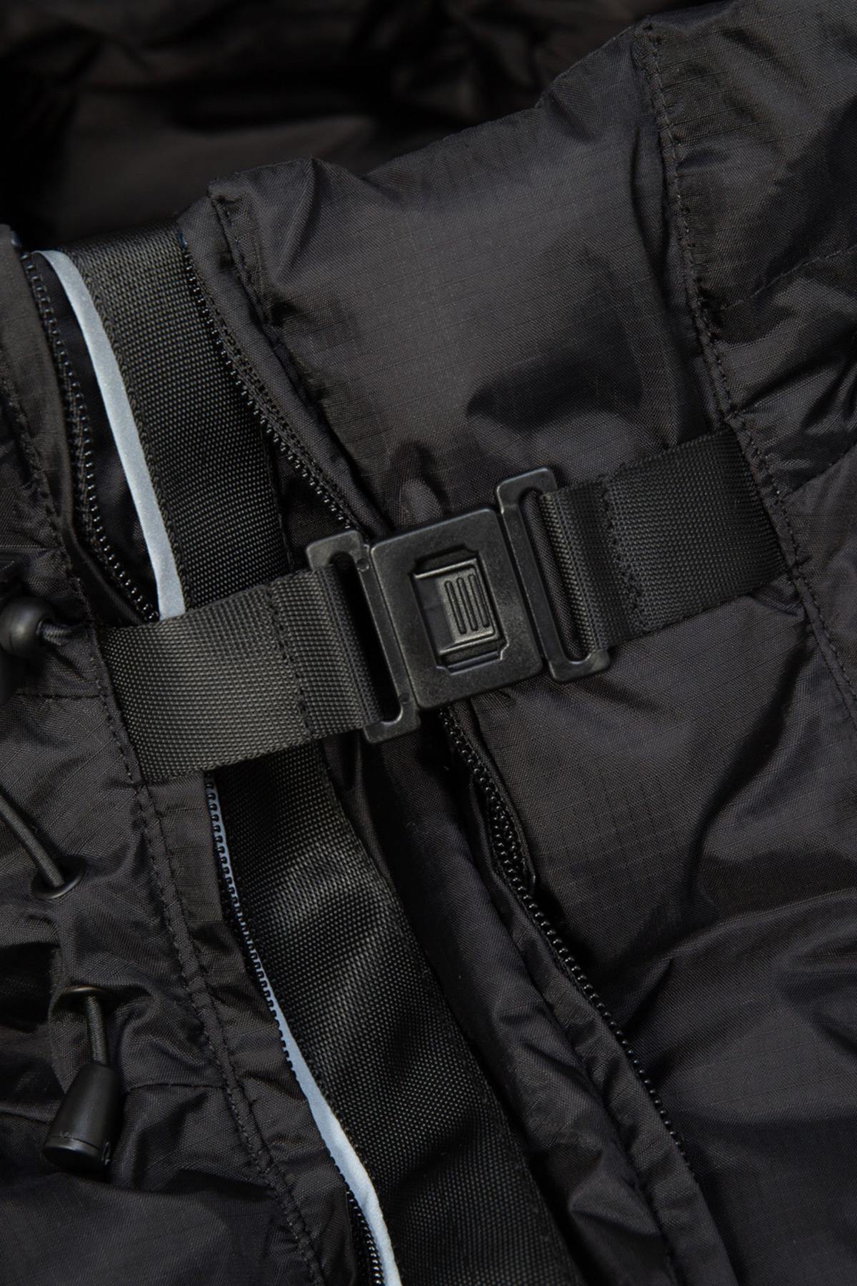 Black parka with high density padding - Image n°6