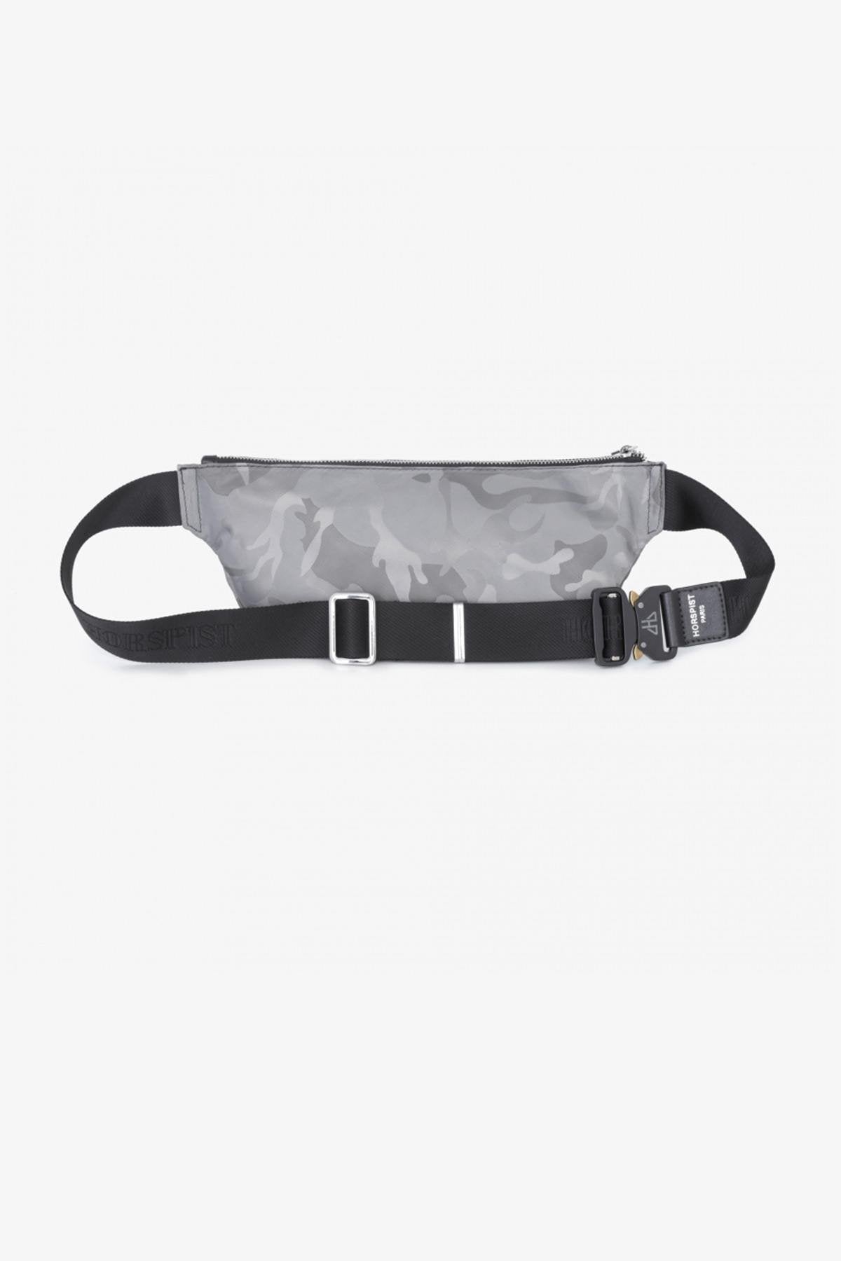 Camouflage gray fanny pack - Image n°2