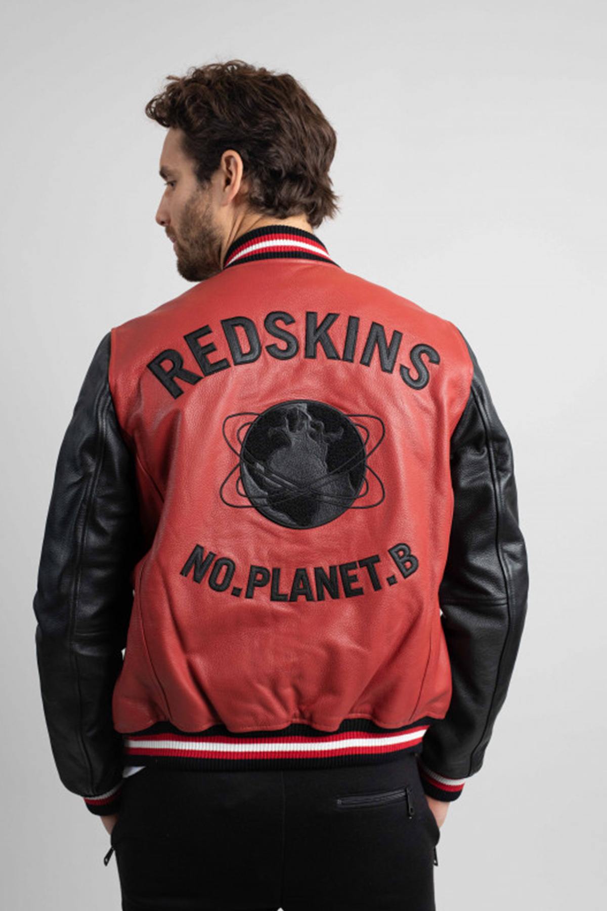 American red and black teddy "No Planet B" - Image n°2