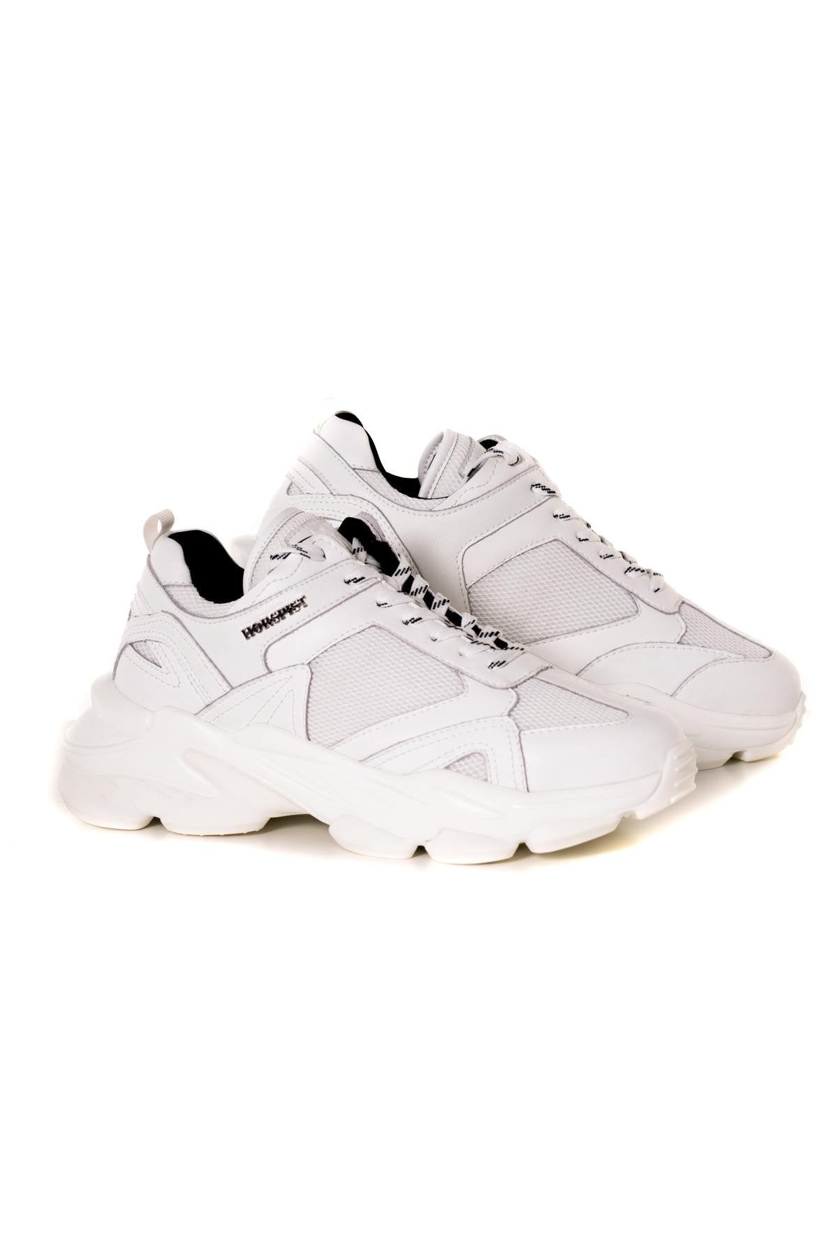 White leather sneakers - Image n°6