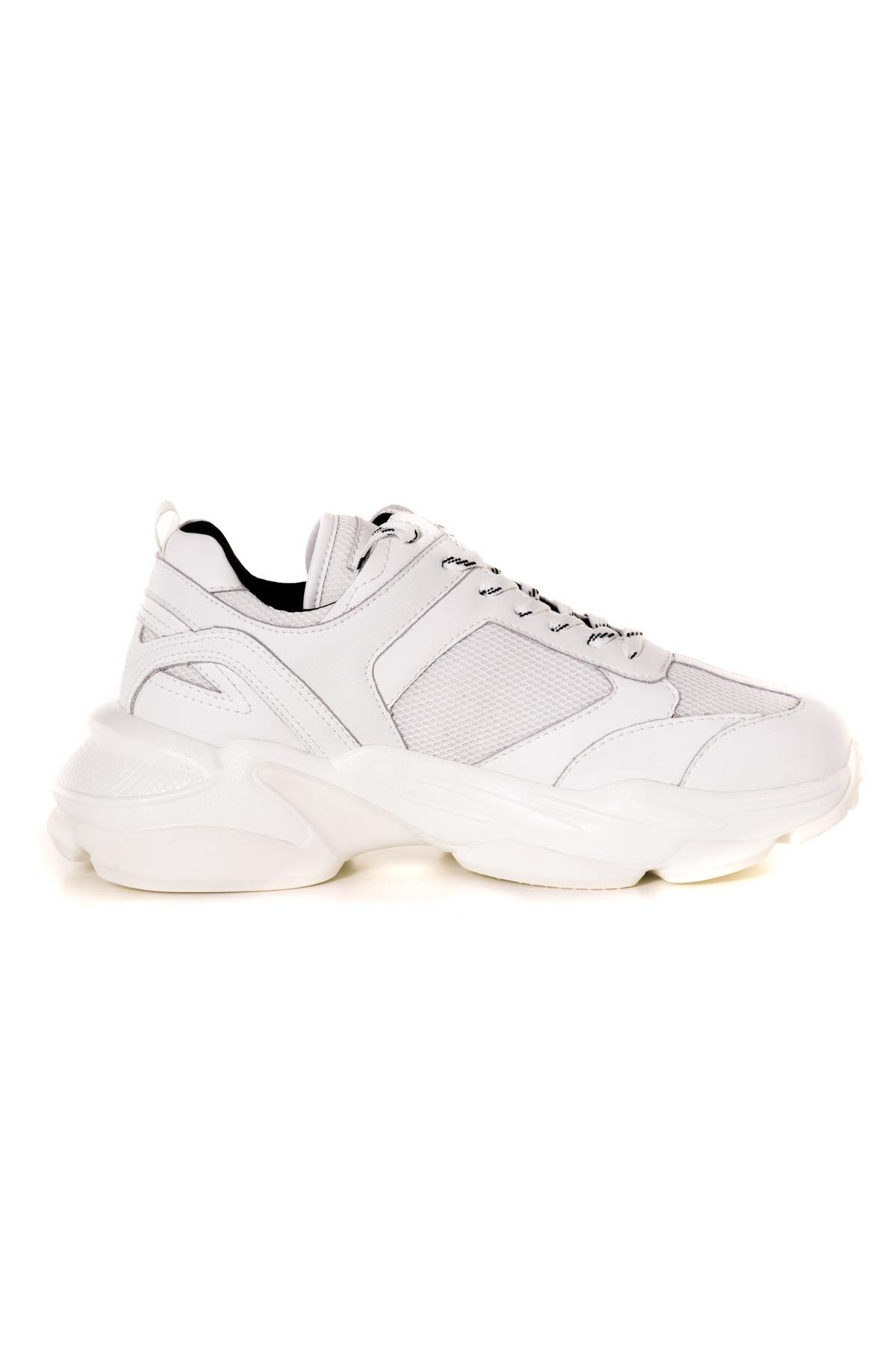 White leather sneakers - Image n°7