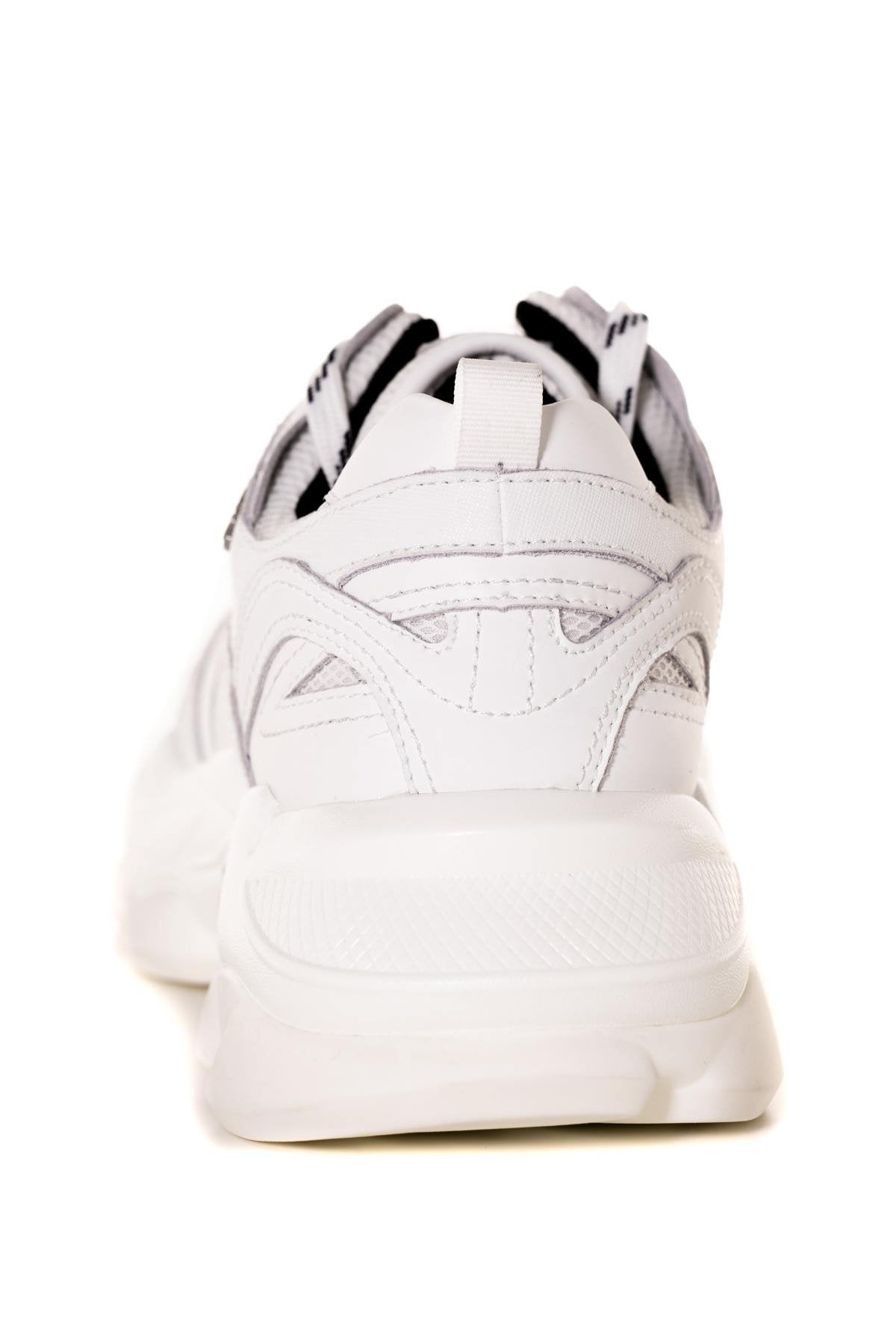 White leather sneakers - Image n°11