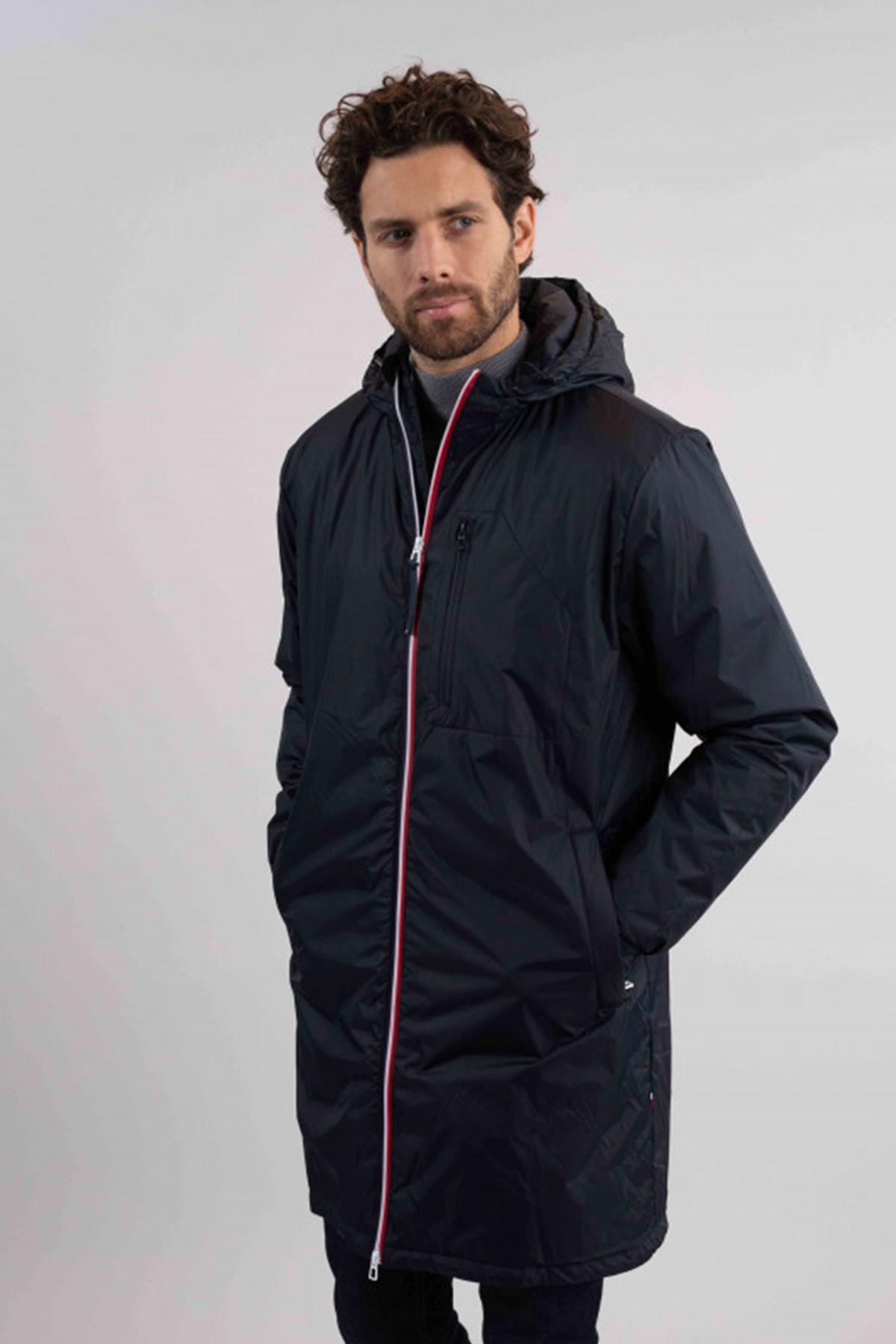 Navy blue windproof parka Patrouille de France - Image n°4