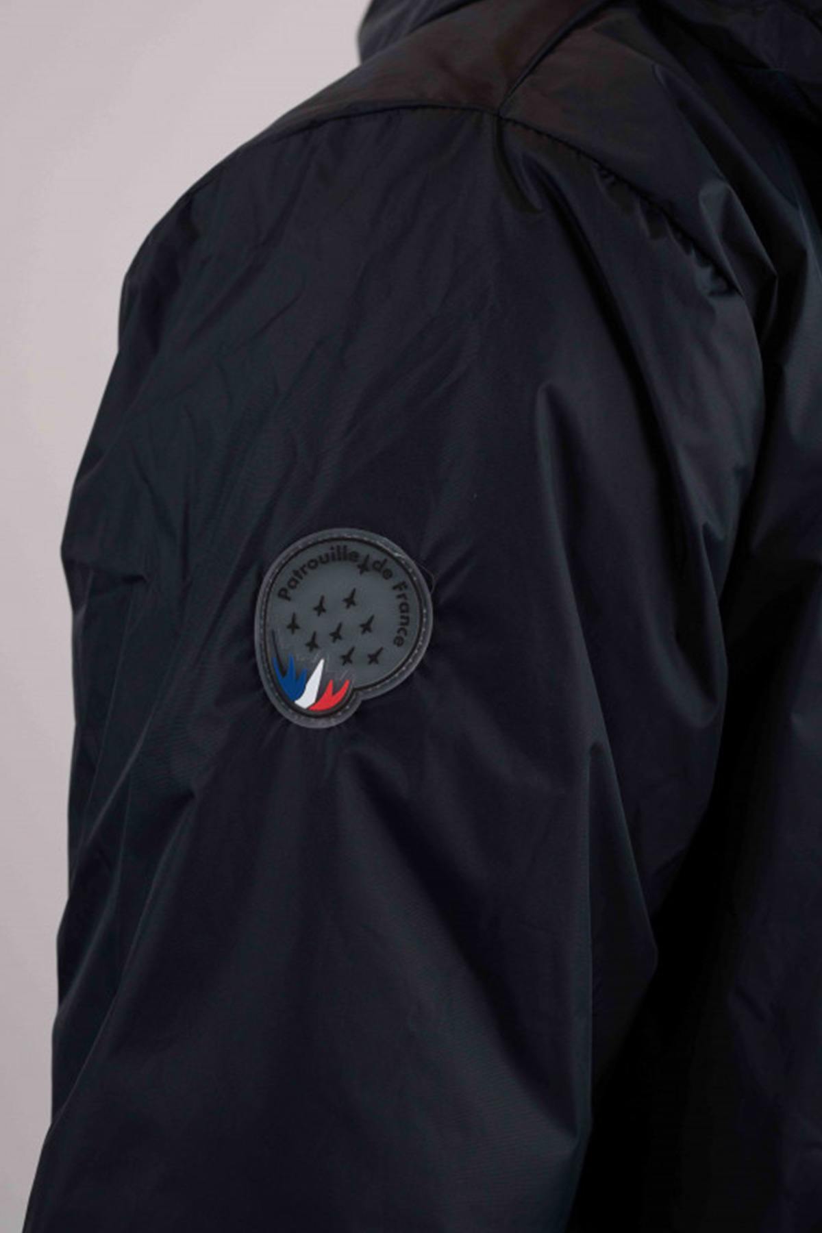 Navy blue windproof parka Patrouille de France - Image n°2