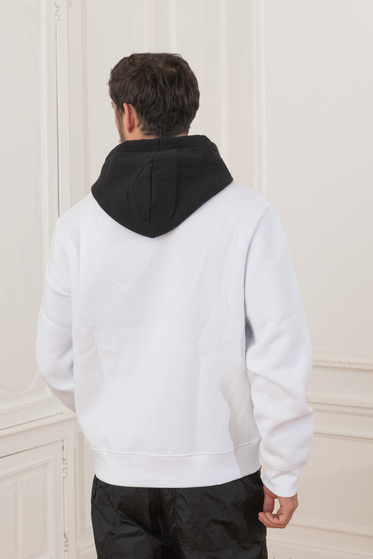 White and black streetwear sweater - Image n°5