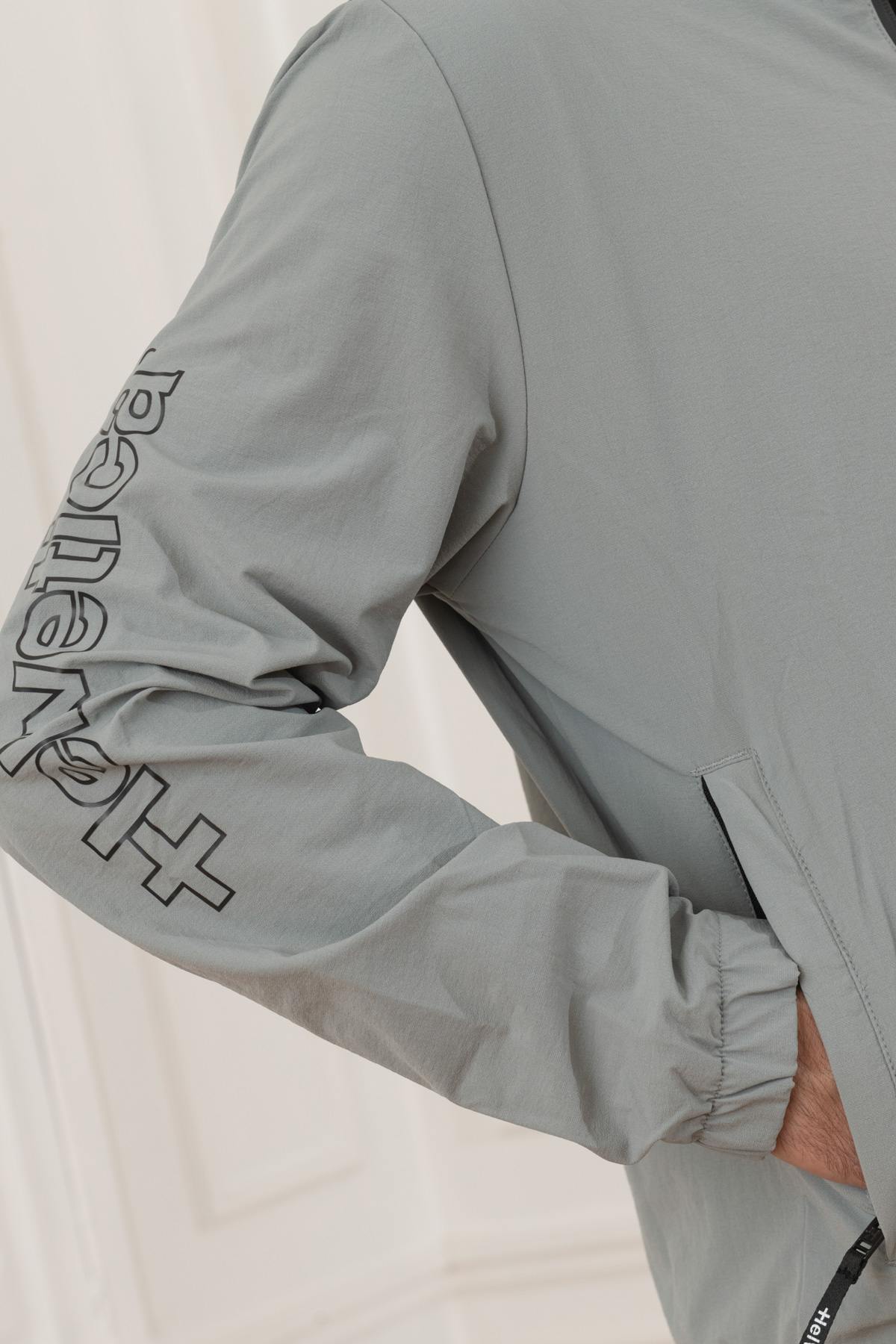 Gray track jacket - Image n°6