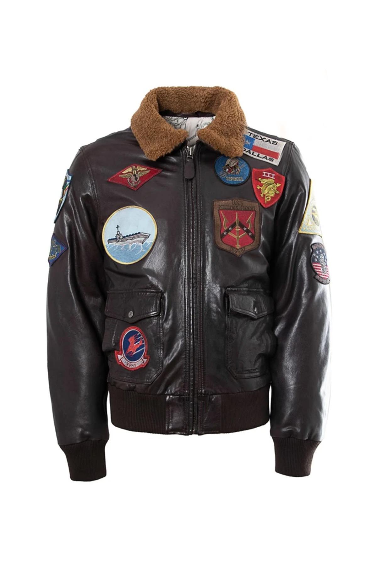 Replica of Maverick's leather jacket - Top Gun - Image n°5