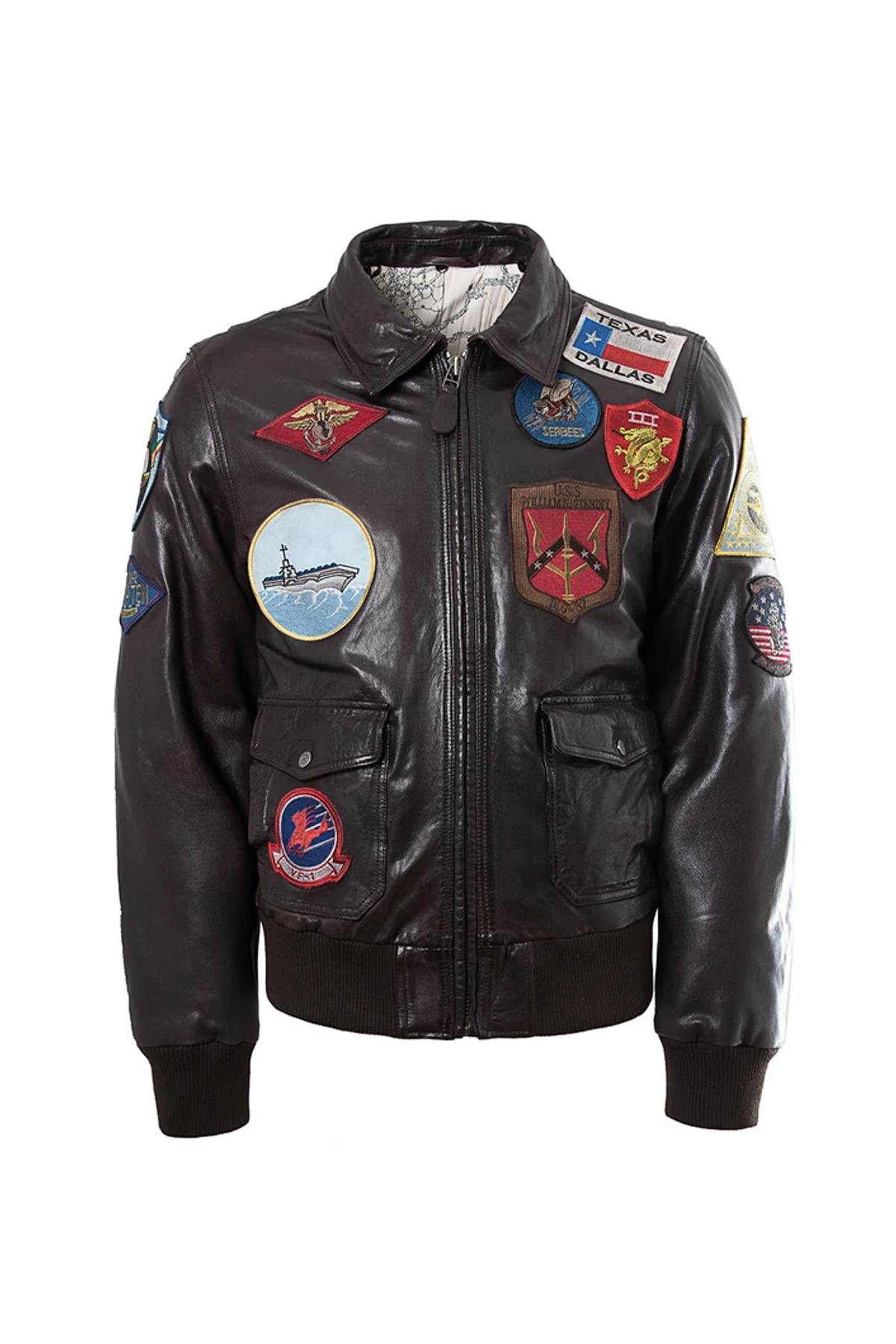 Replica of Maverick's leather jacket - Top Gun - Image n°10