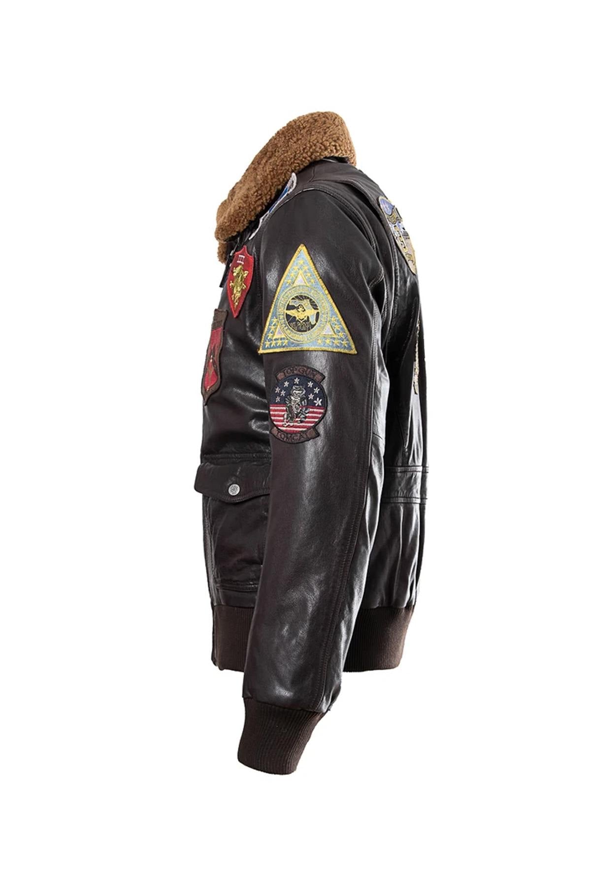 Replica of Maverick's leather jacket - Top Gun - Image n°8