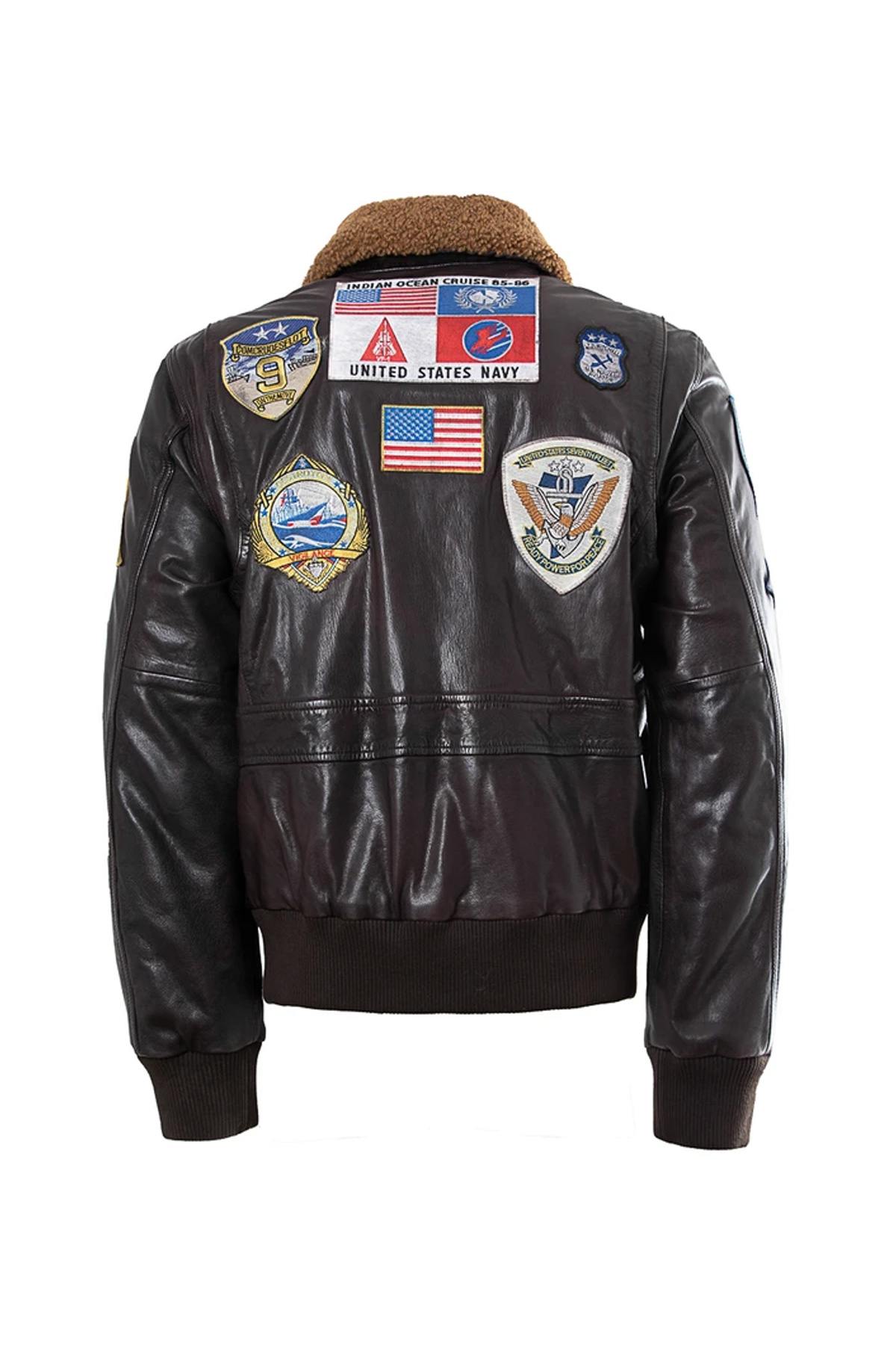 Replica of Maverick's leather jacket - Top Gun - Image n°6