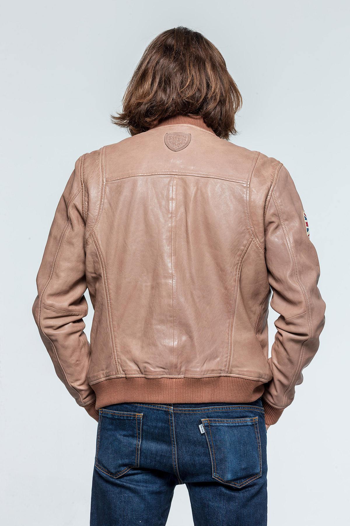 Beige RAF bomber jacket - Image n°4