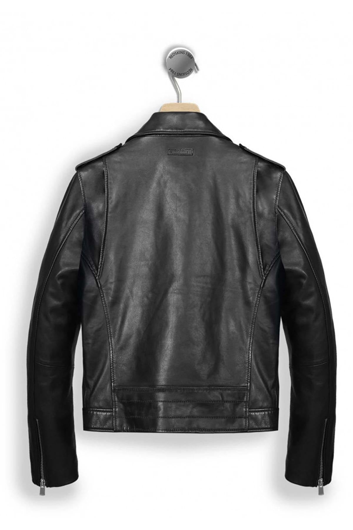 Perfecto style biker jacket in lambskin - Image n°7