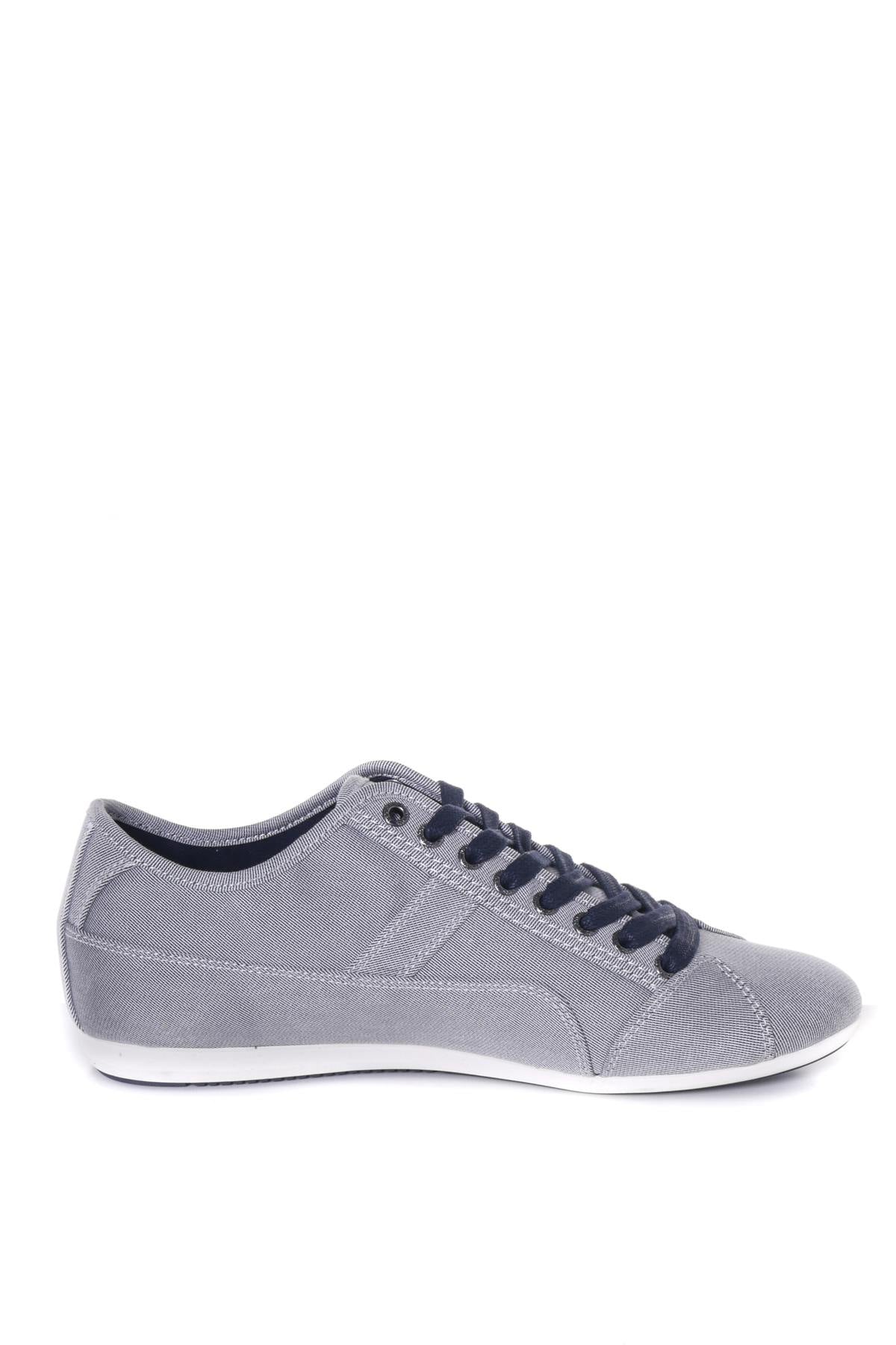 Gray canvas sneakers - Image n°9