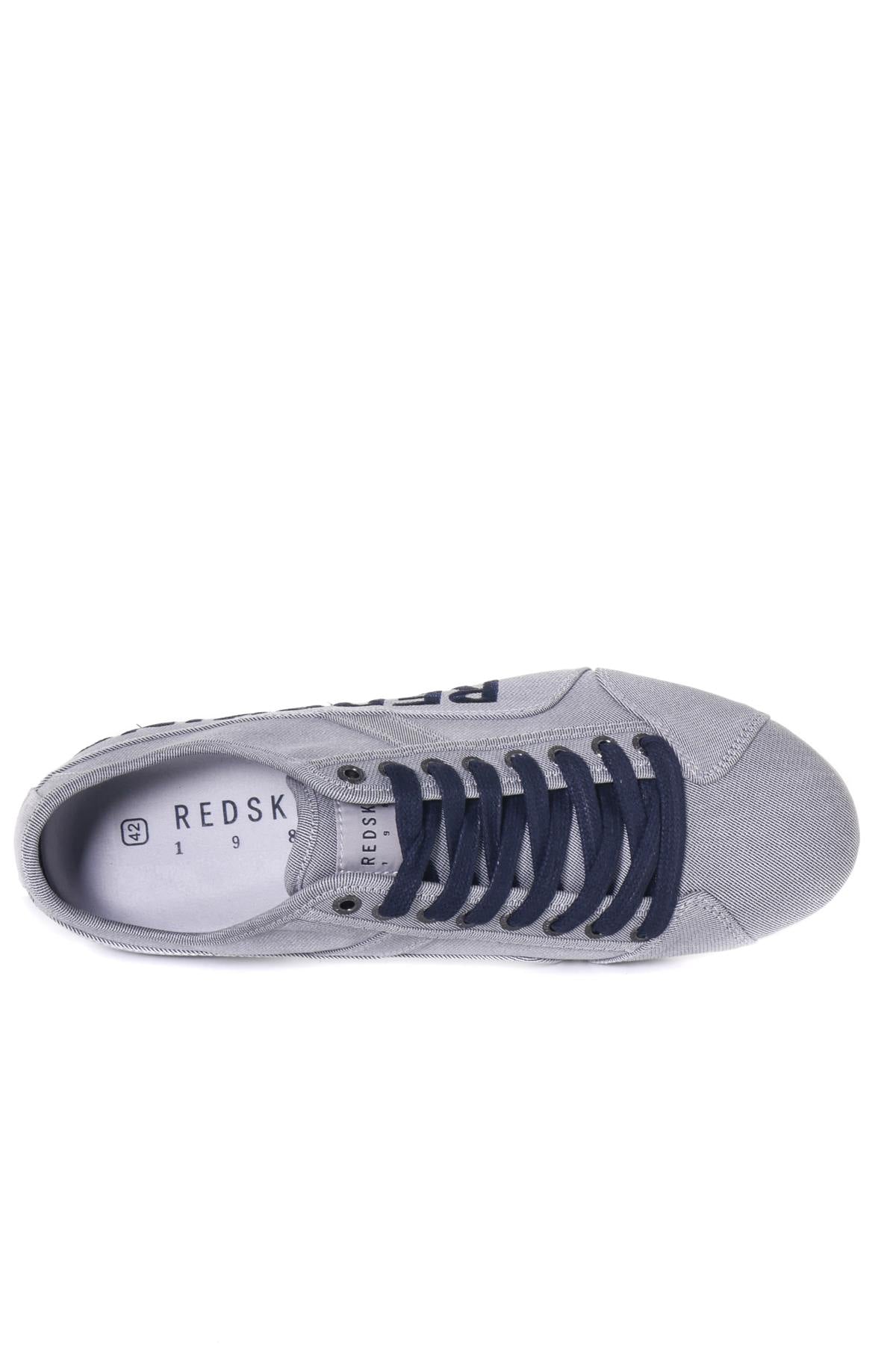 Gray canvas sneakers - Image n°10