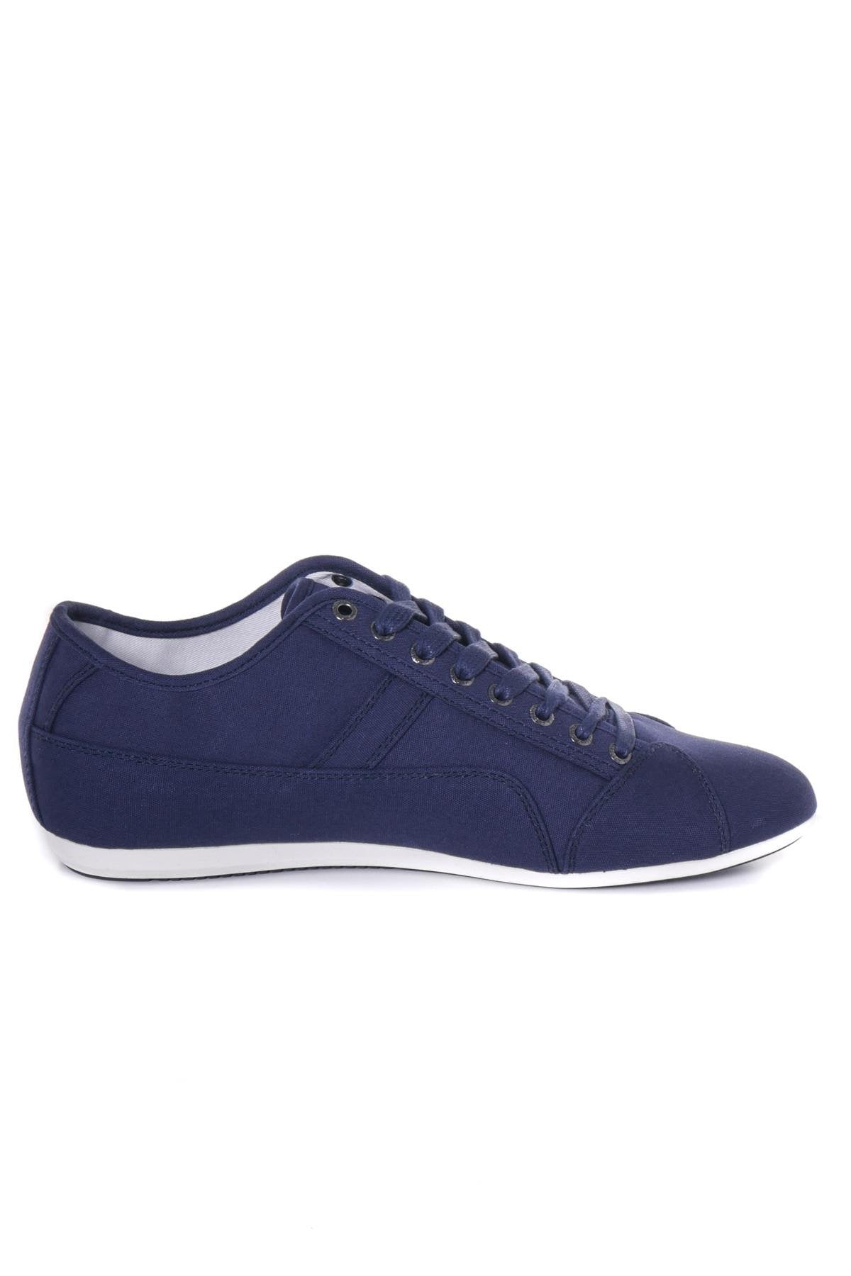 Navy canvas sneakers - Image n°9