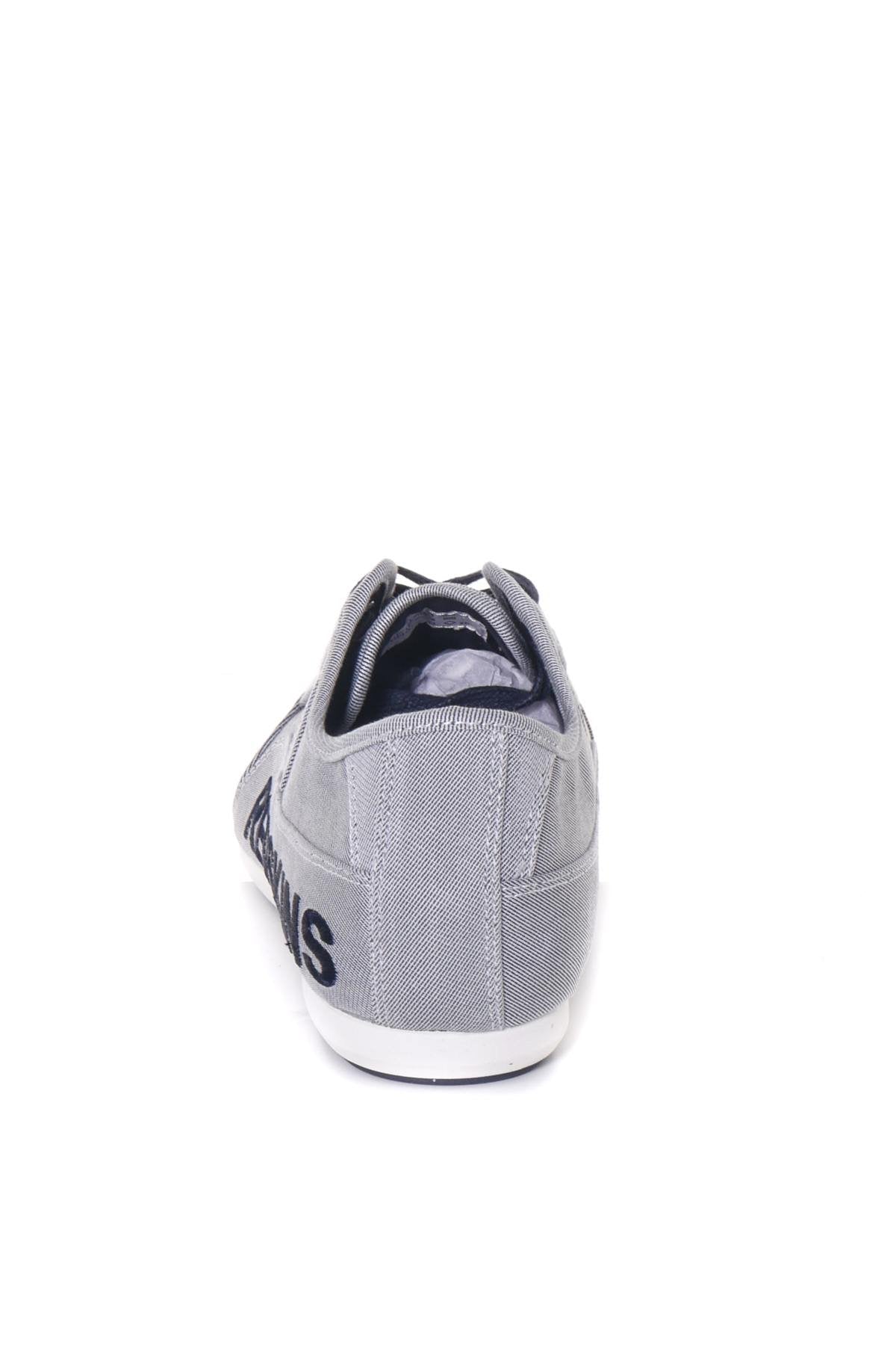 Gray canvas sneakers - Image n°13