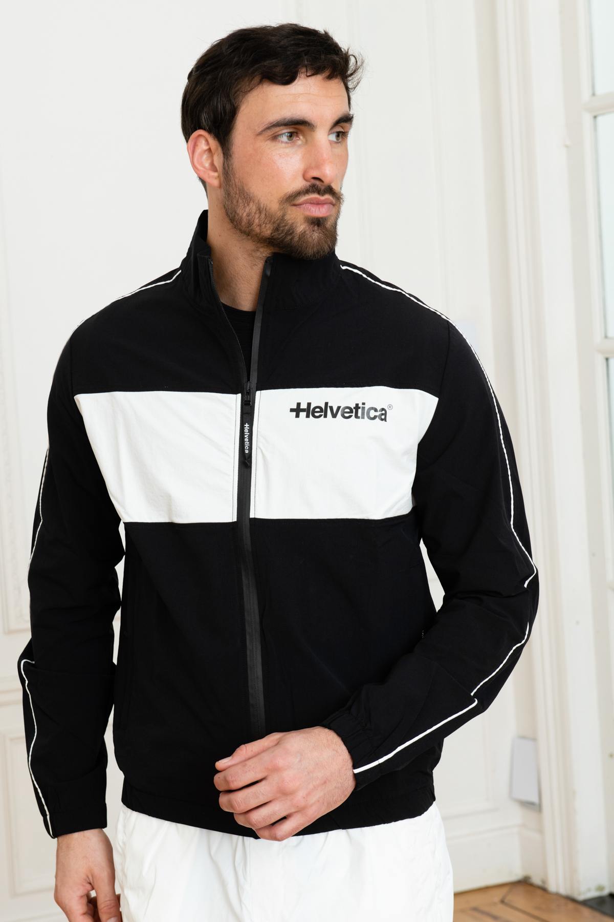 Black and White Track Jacket - Image n°3