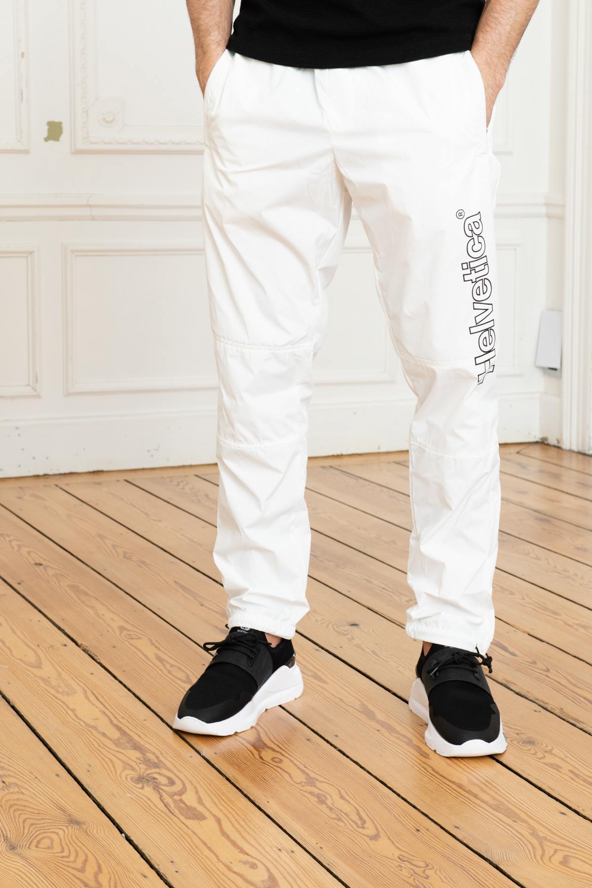 White Flowy Sweatpants - Image n°5