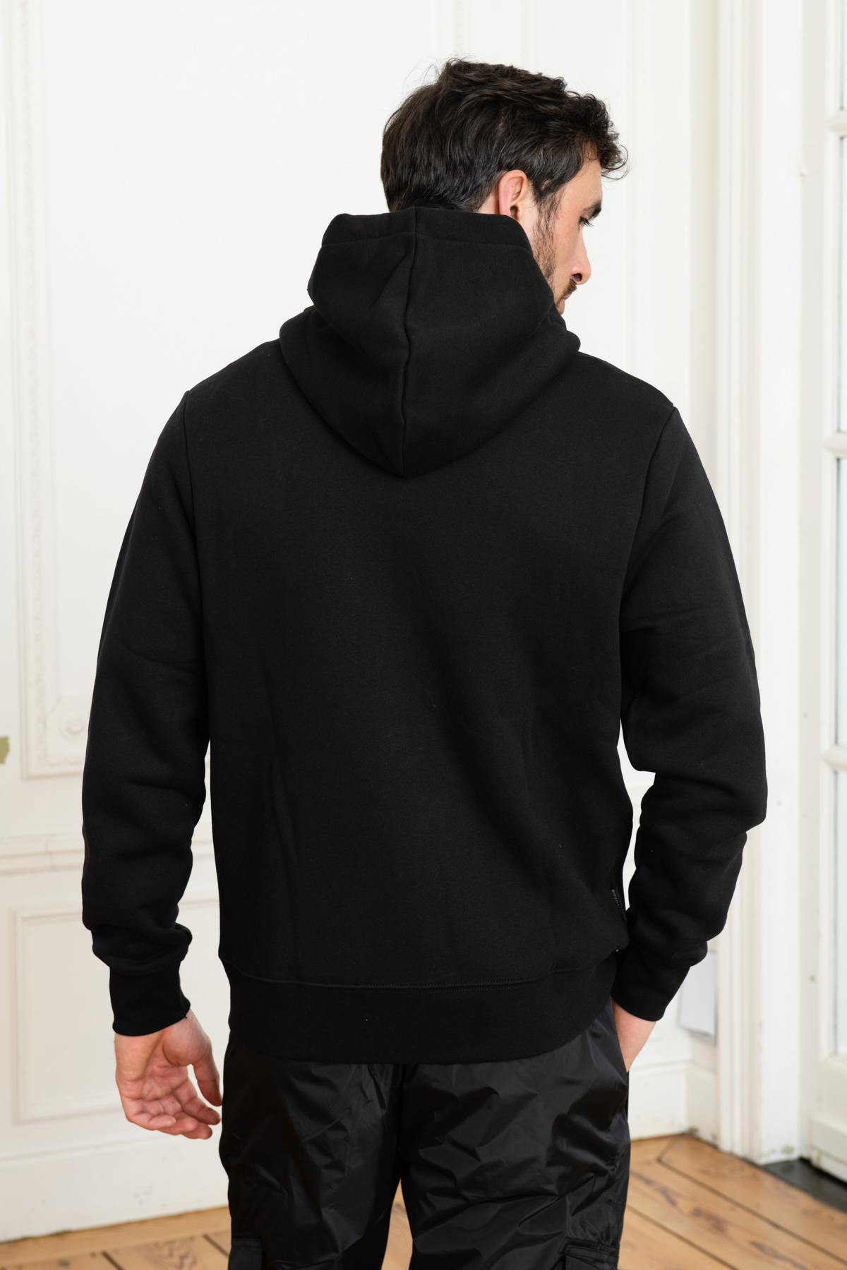 Black outdoor jogging jacket - Image n°3