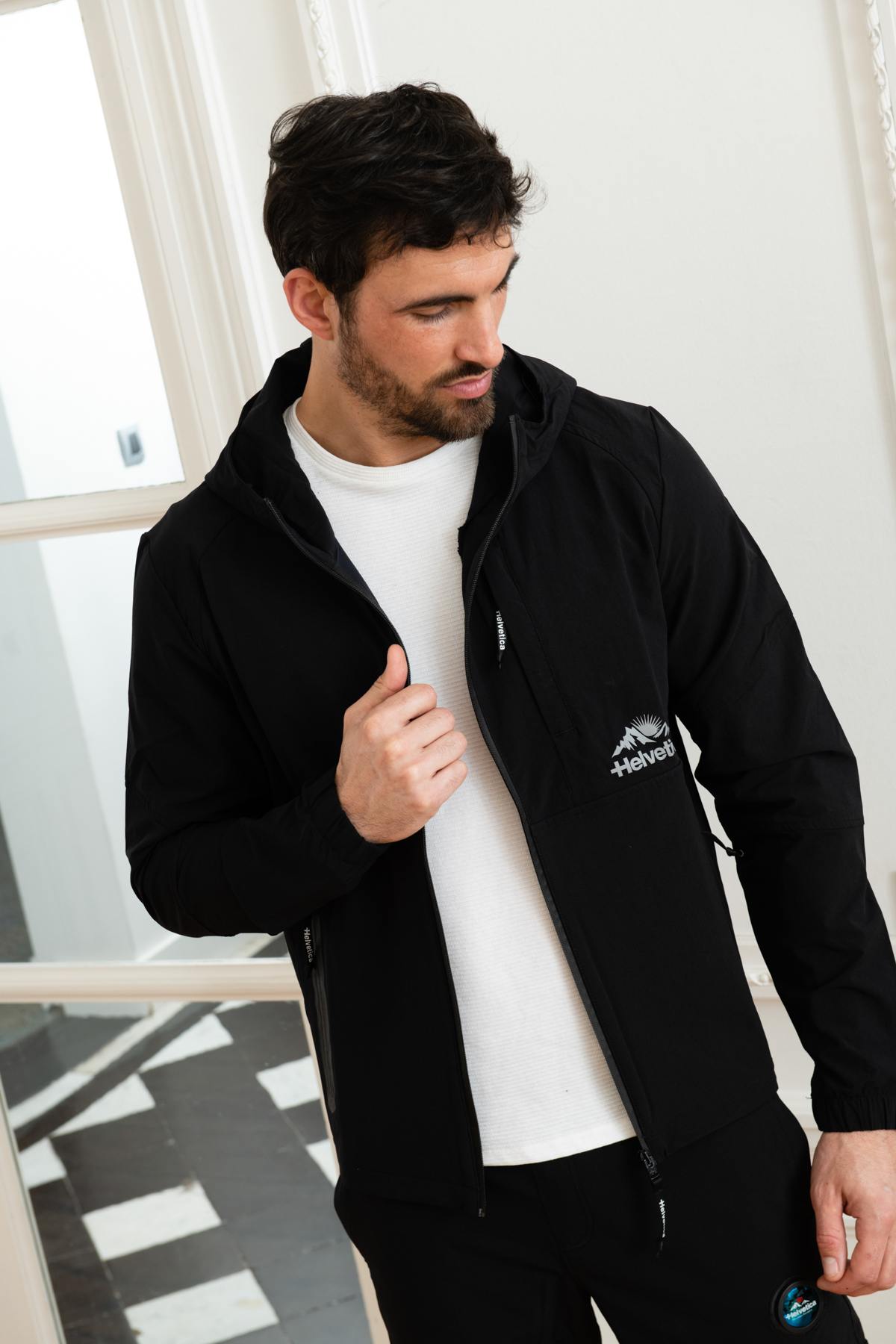 Black track jacket - Image n°4