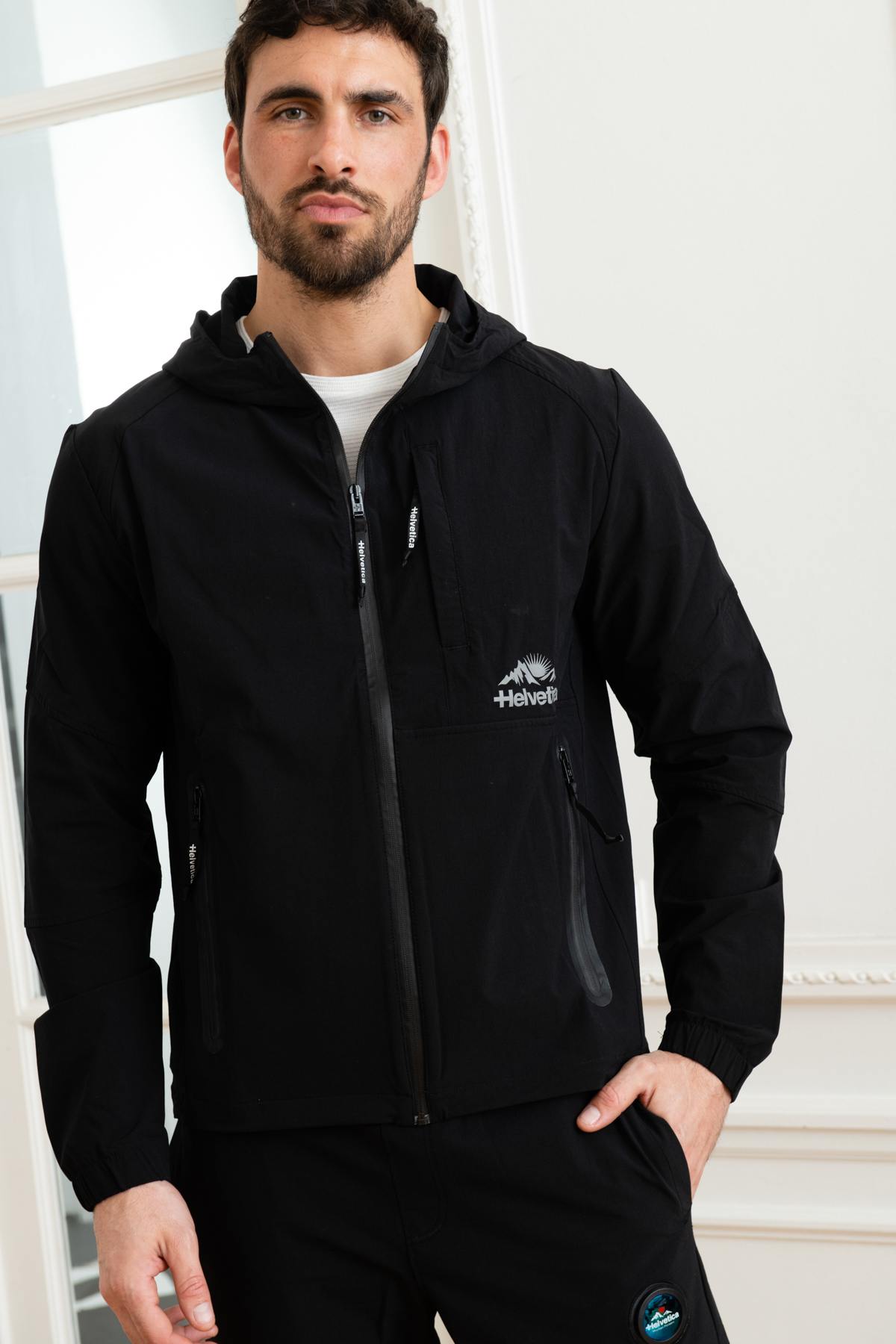 Black track jacket - Image n°1