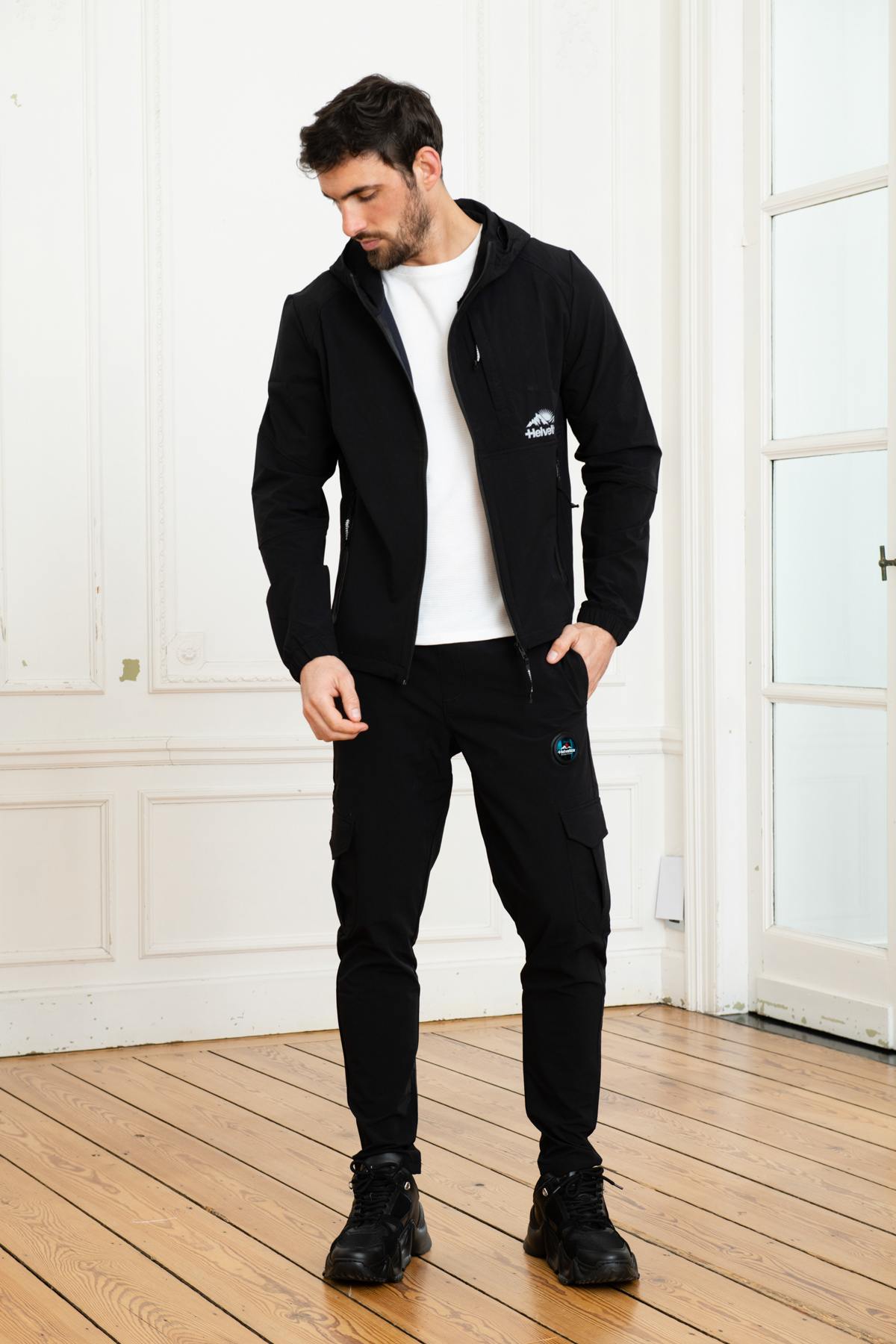 Black track jacket - Image n°3