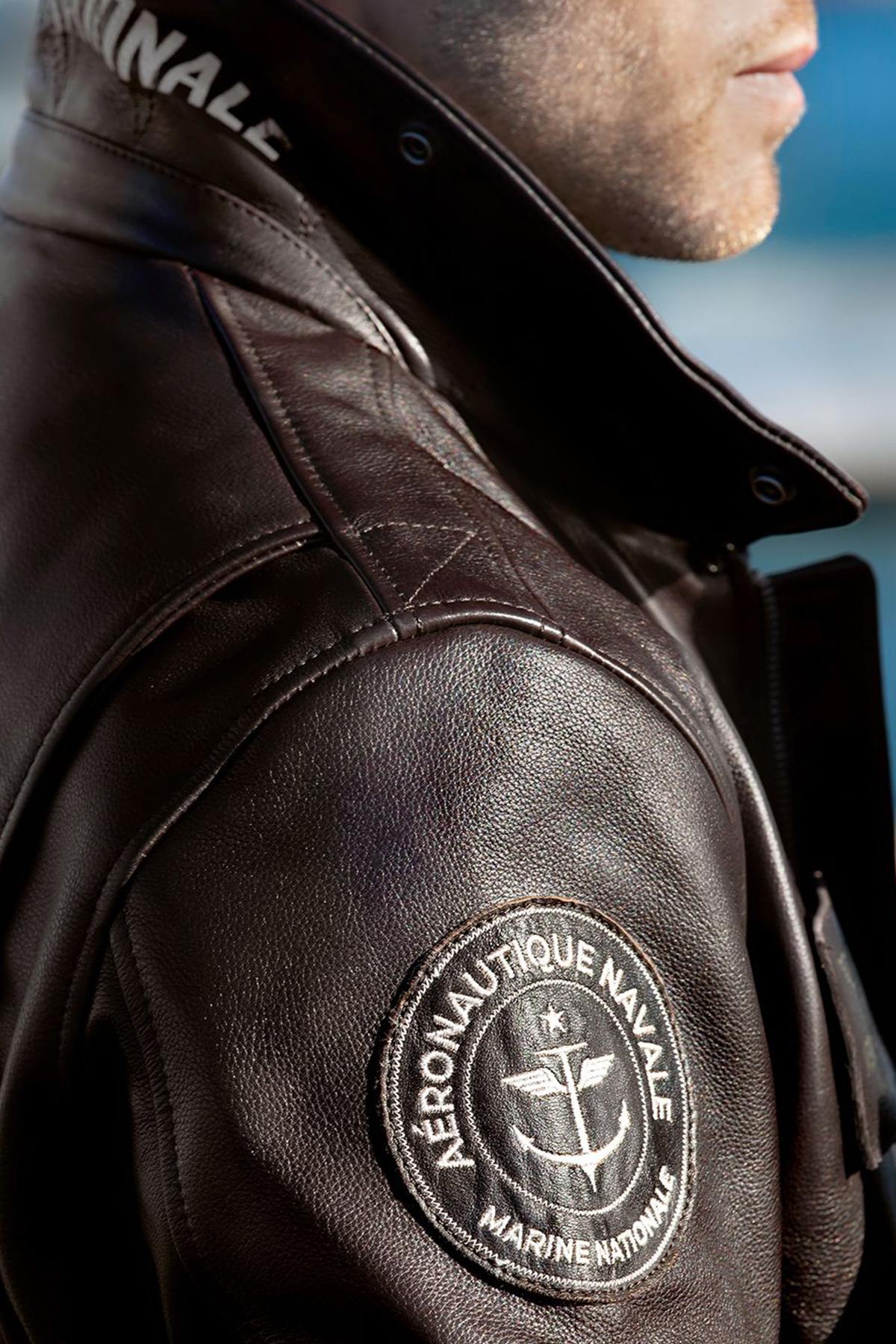 Leather aviator of the French Navy - Image n°7