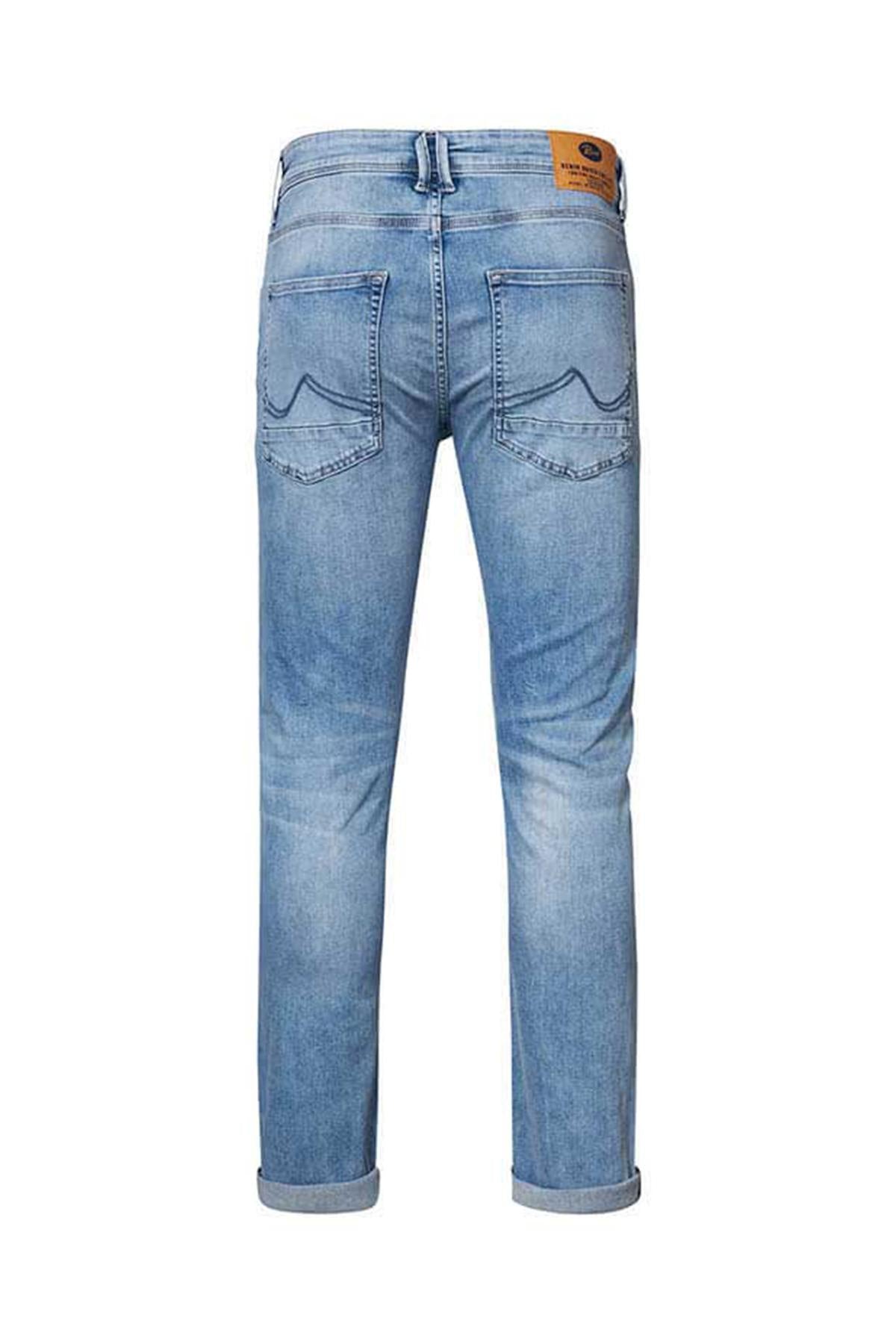 5-pocket stretch slim-fit jeans - Image n°1