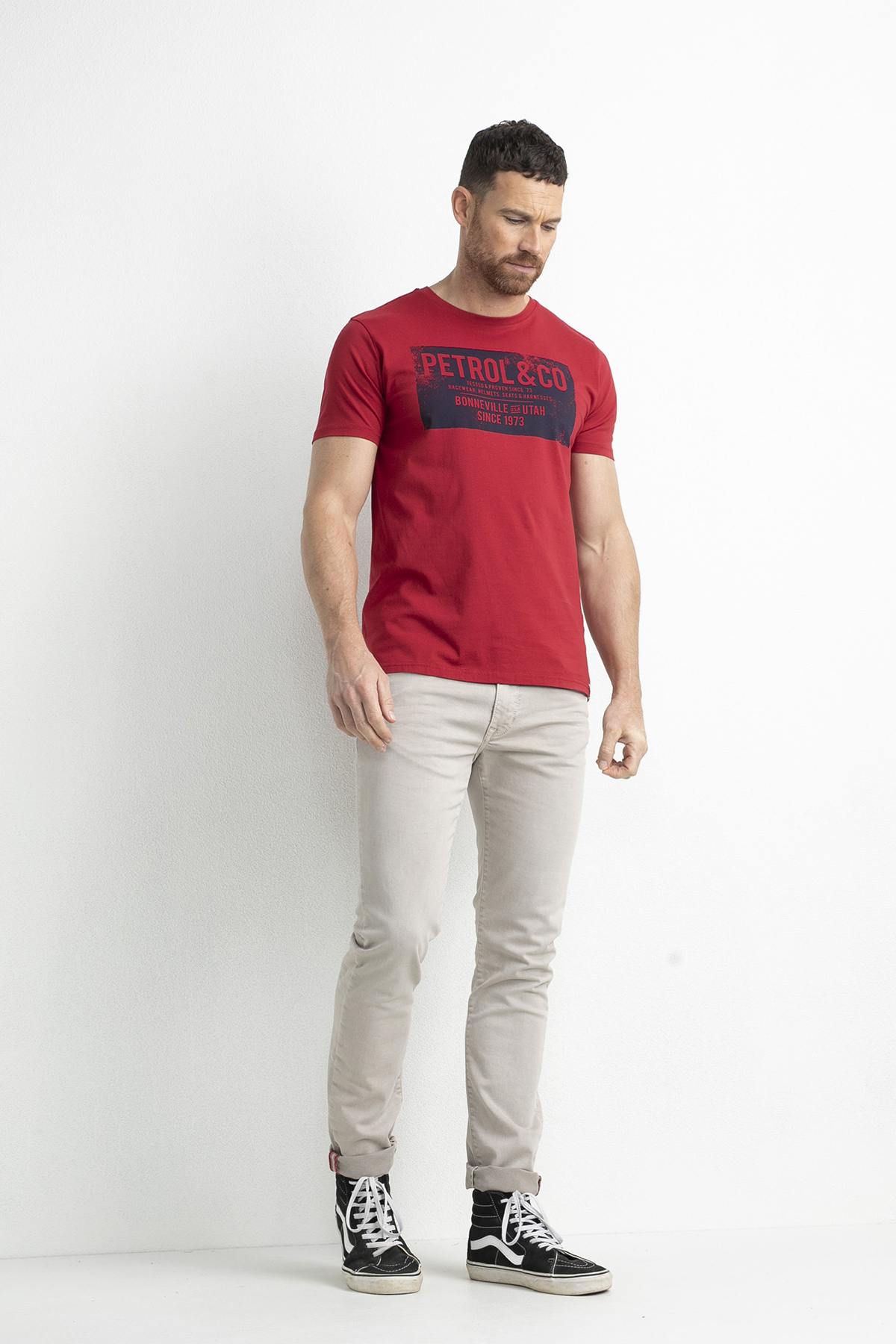 Slim fit sand jeans - Image n°3