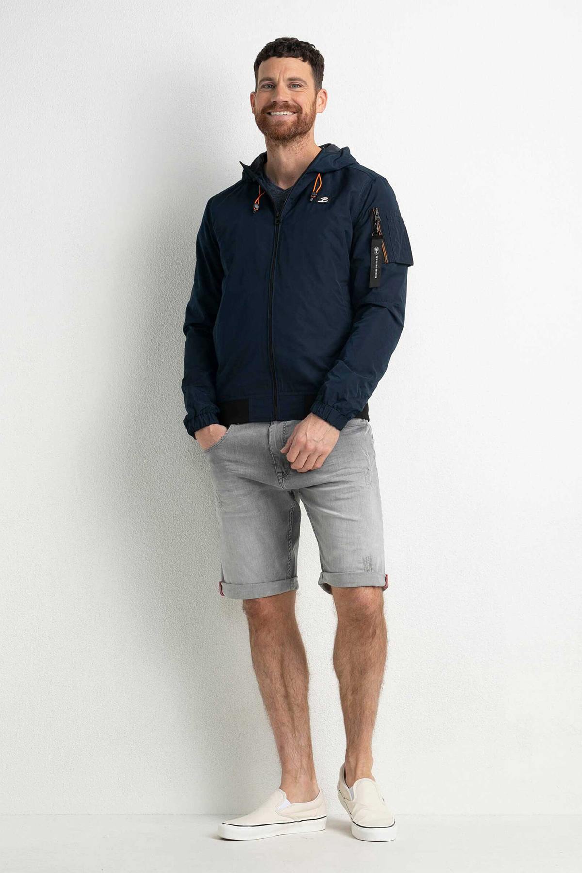 Sportswear jacket with hood - Image n°6