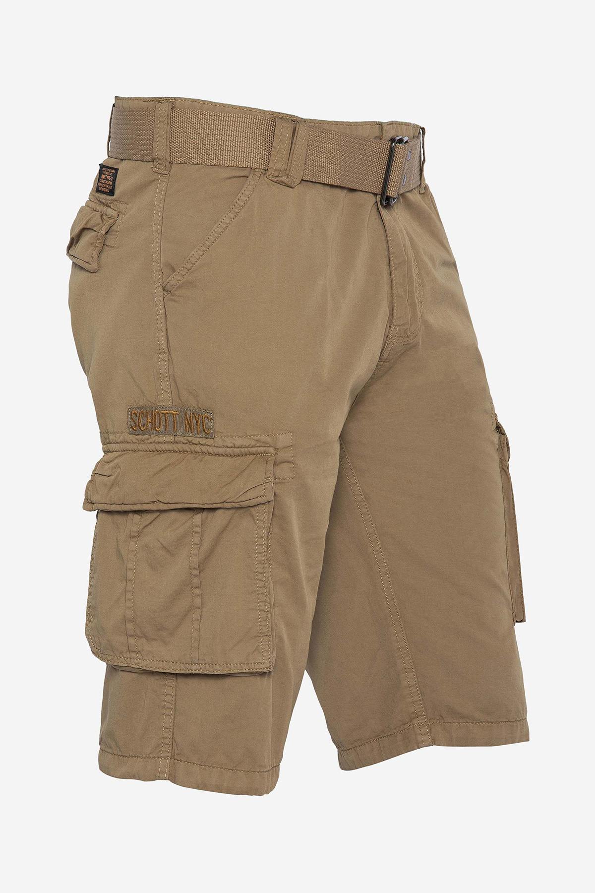 Beige cargo shorts - Image n°3