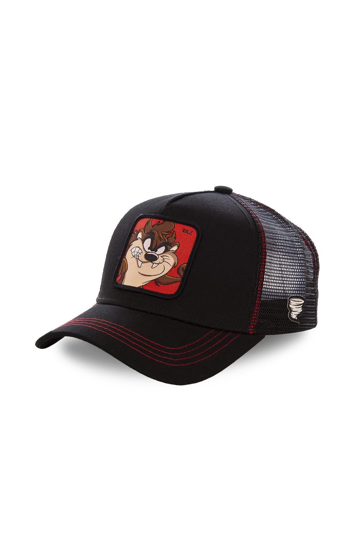 Black Looney Tunes Taz Cap - Image n°1