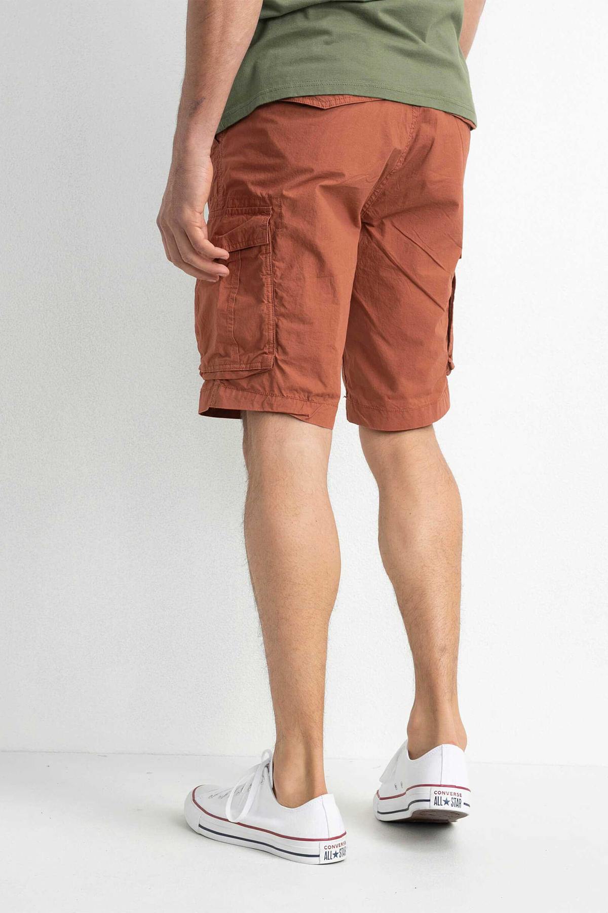 Men's cargo shorts with belt - Image n°2