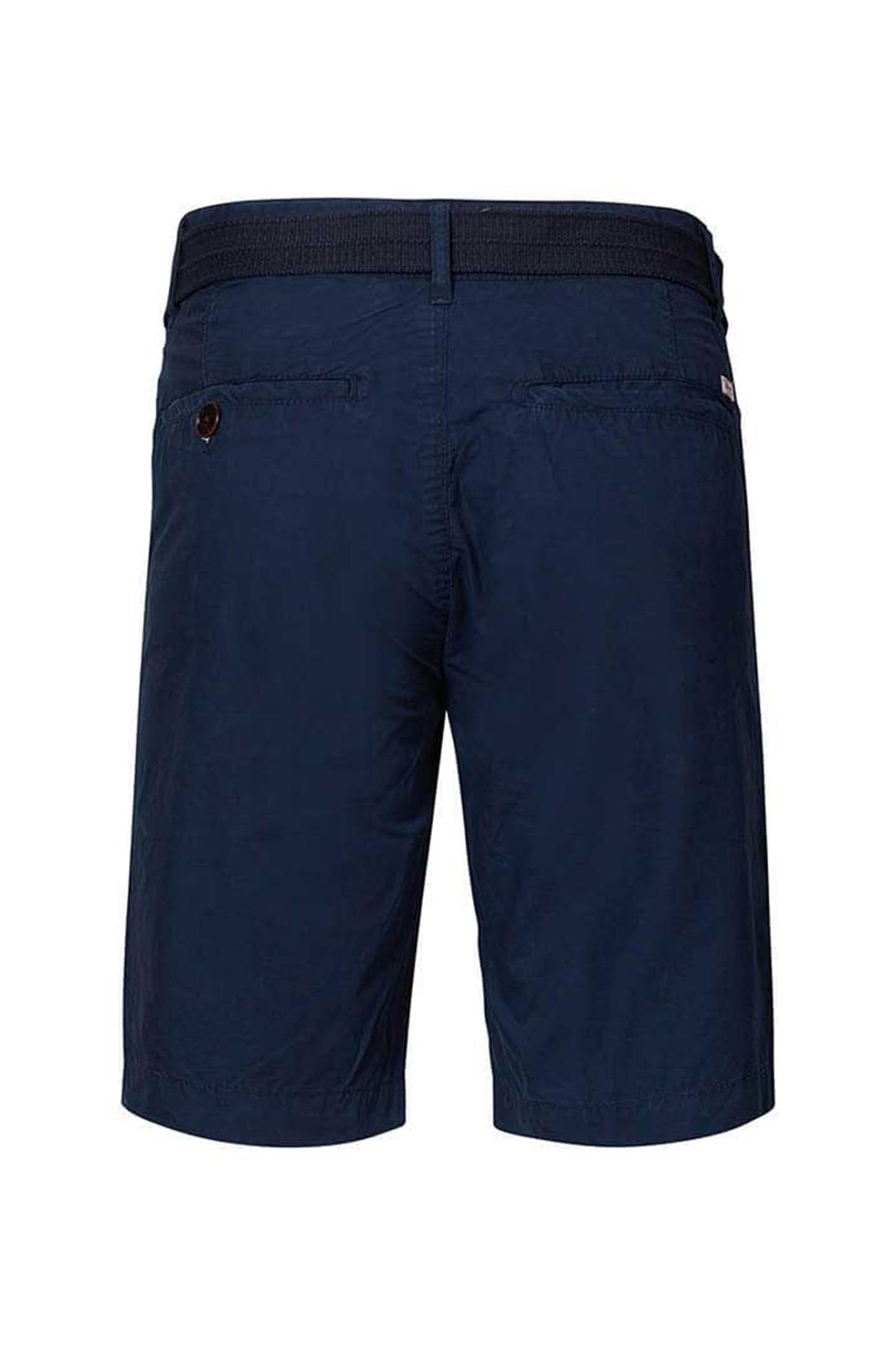 Men's navy blue shorts - Image n°5