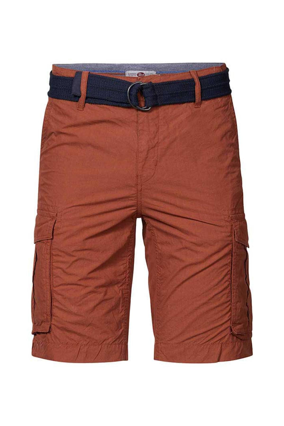 Men's cargo shorts with belt - Image n°3