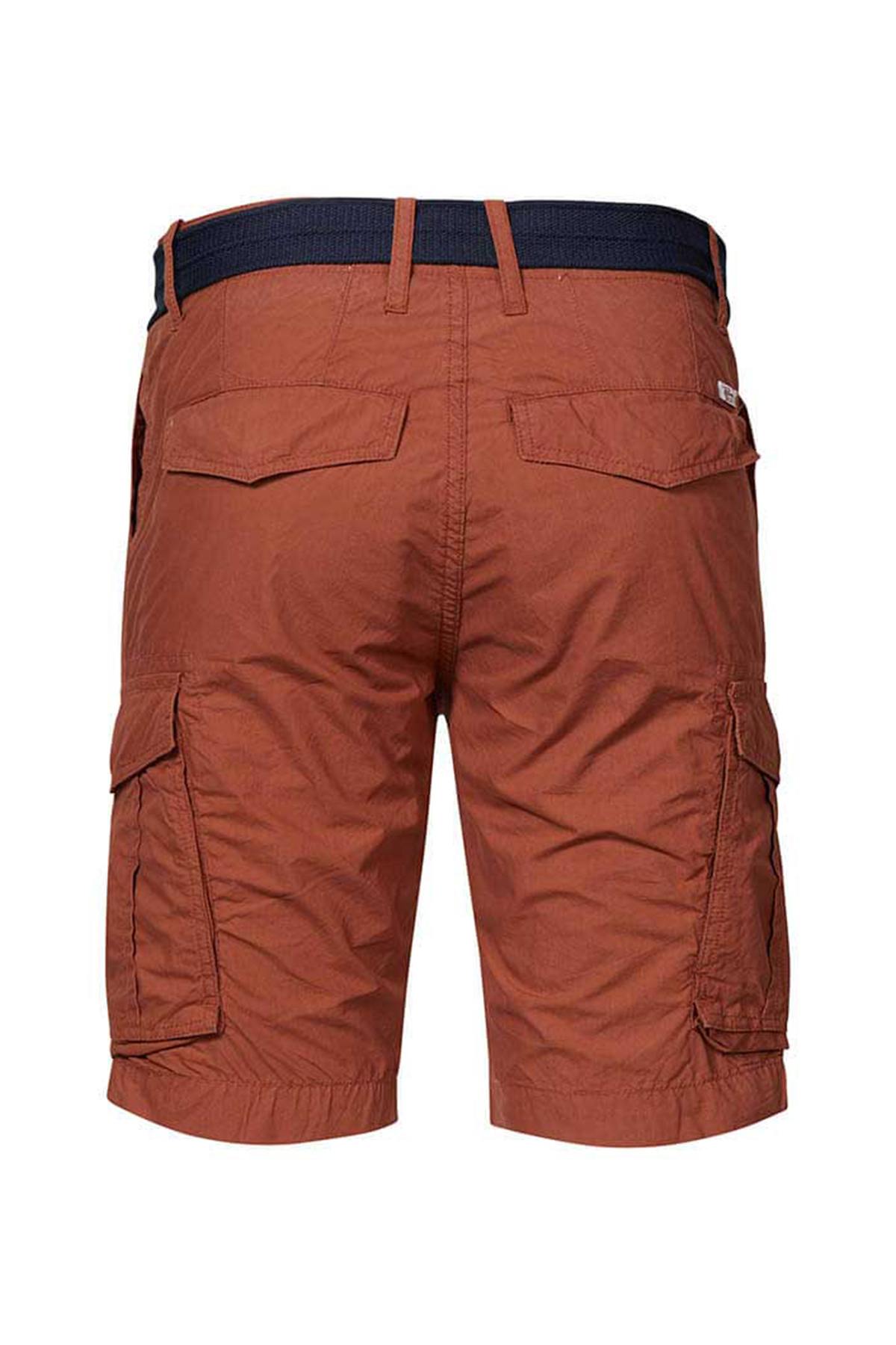 Men's cargo shorts with belt - Image n°4