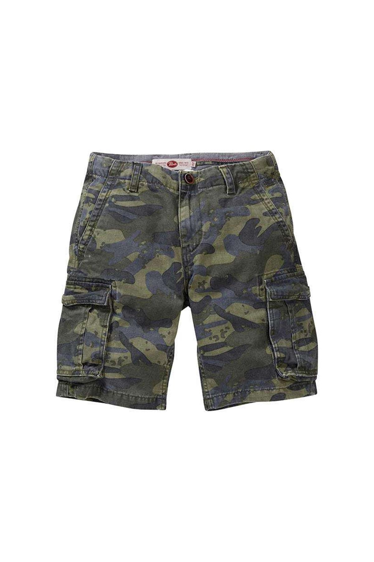 Camouflage cargo shorts - Image n°1