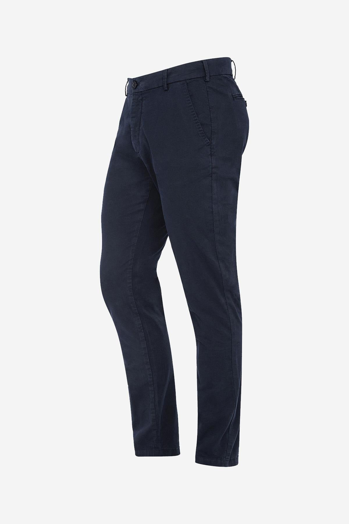 Navy chino pants - Image n°1